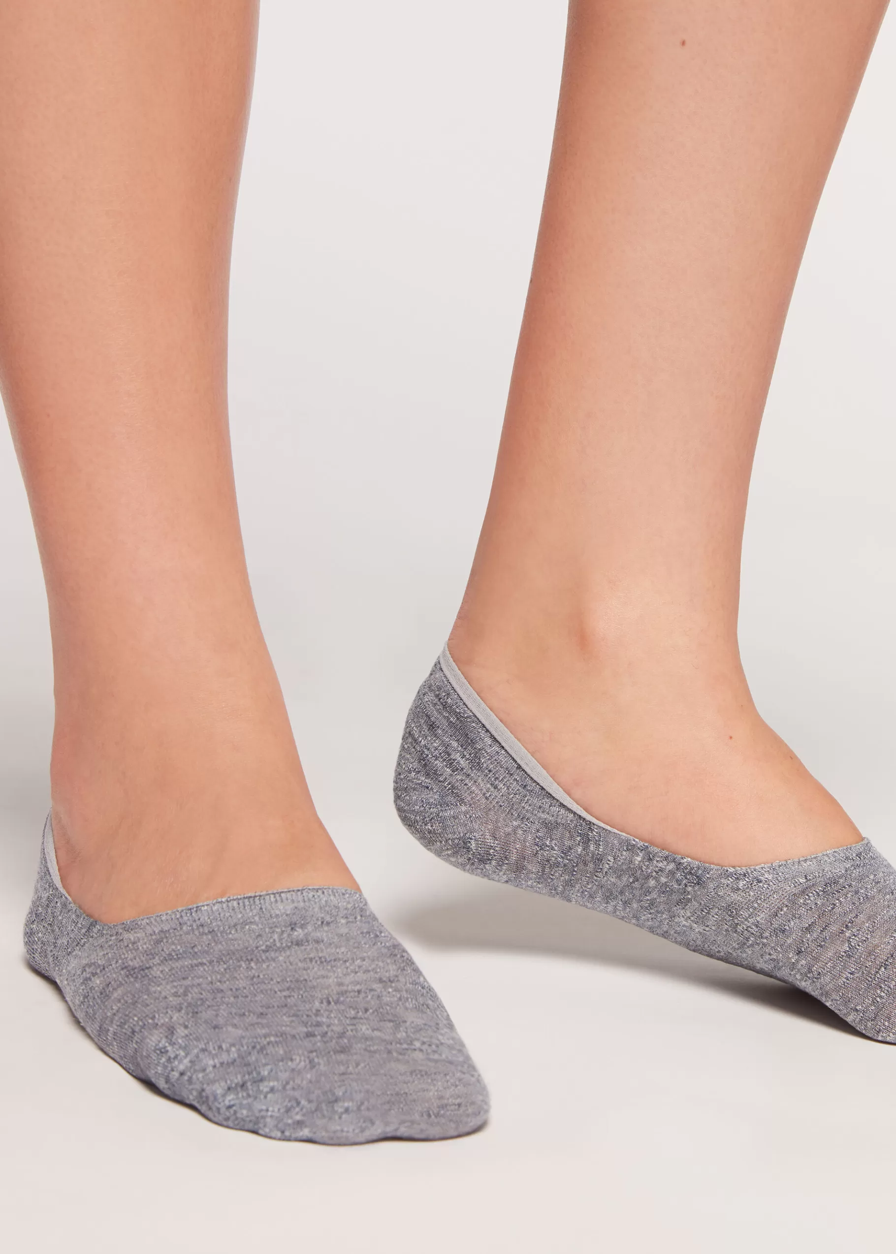 Flash Sale Linen And Viscose Invisible Socks Women Invisible