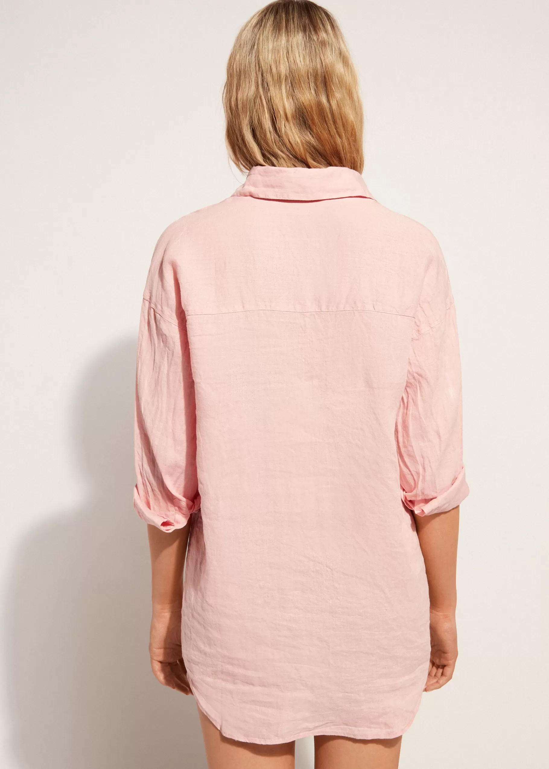 Store Linen Shirt Women Beachwear