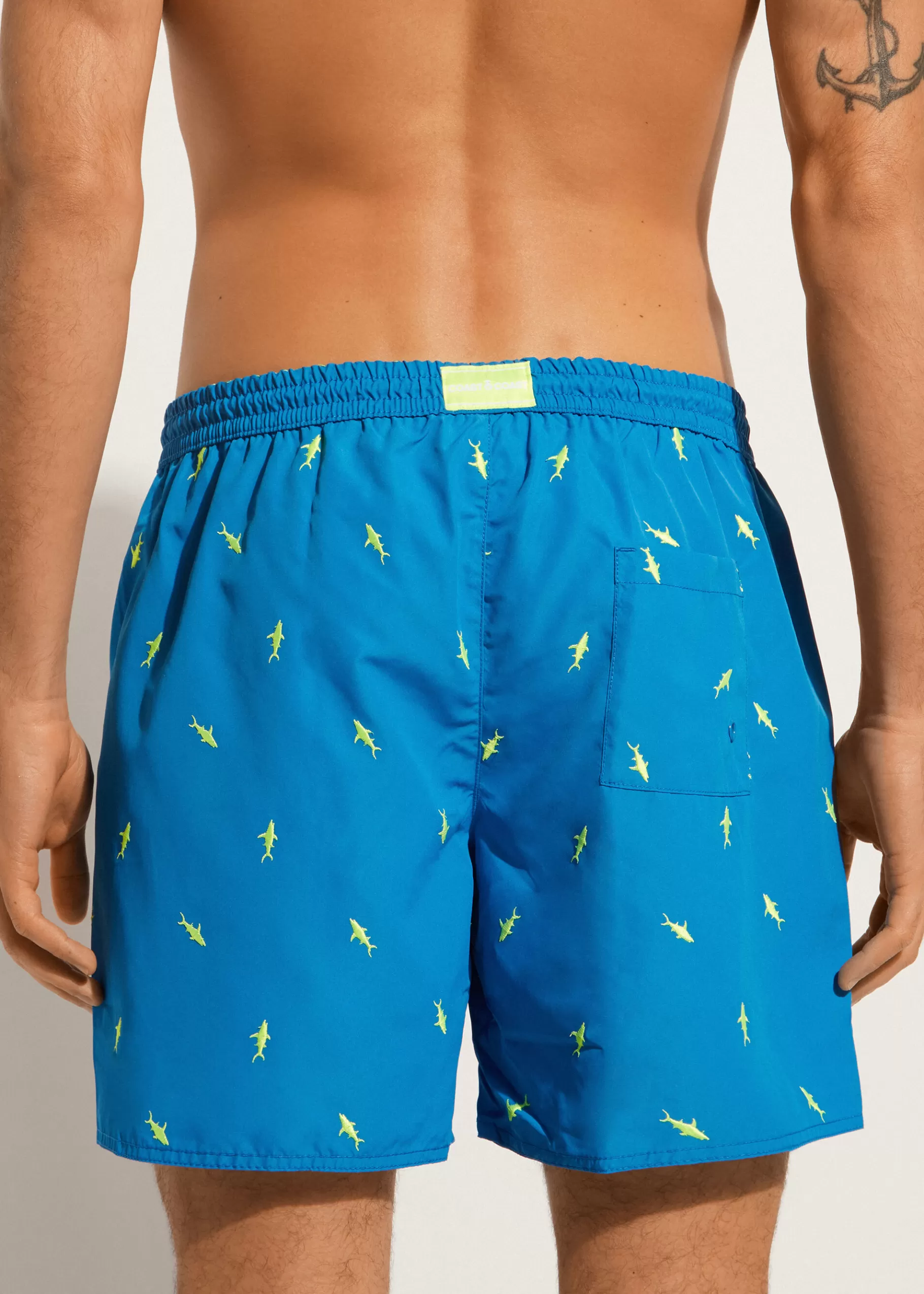 Best Sale Men's Boxer Swim Shorts Formentera Men Boxer Shorts