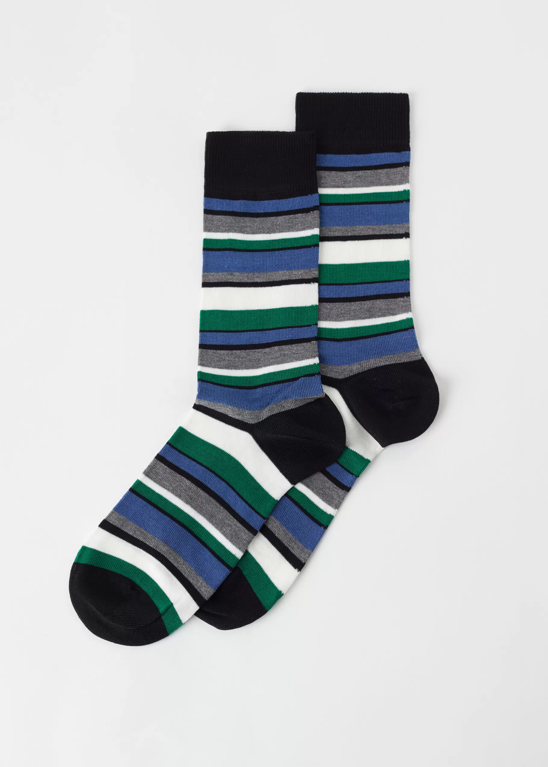 Clearance Men's Colourful Striped Crew Socks Men Short Socks
