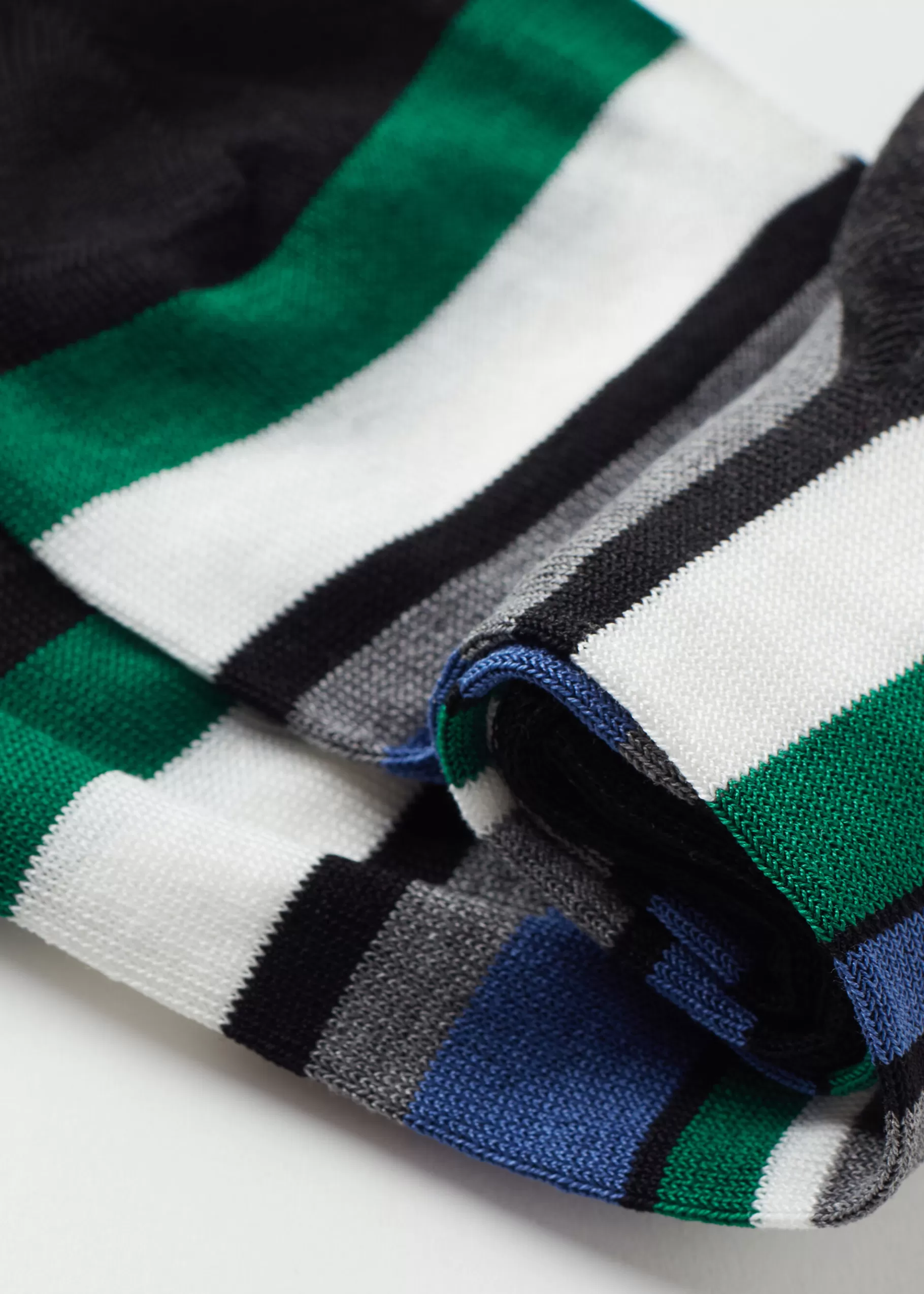 Clearance Men's Colourful Striped Crew Socks Men Short Socks
