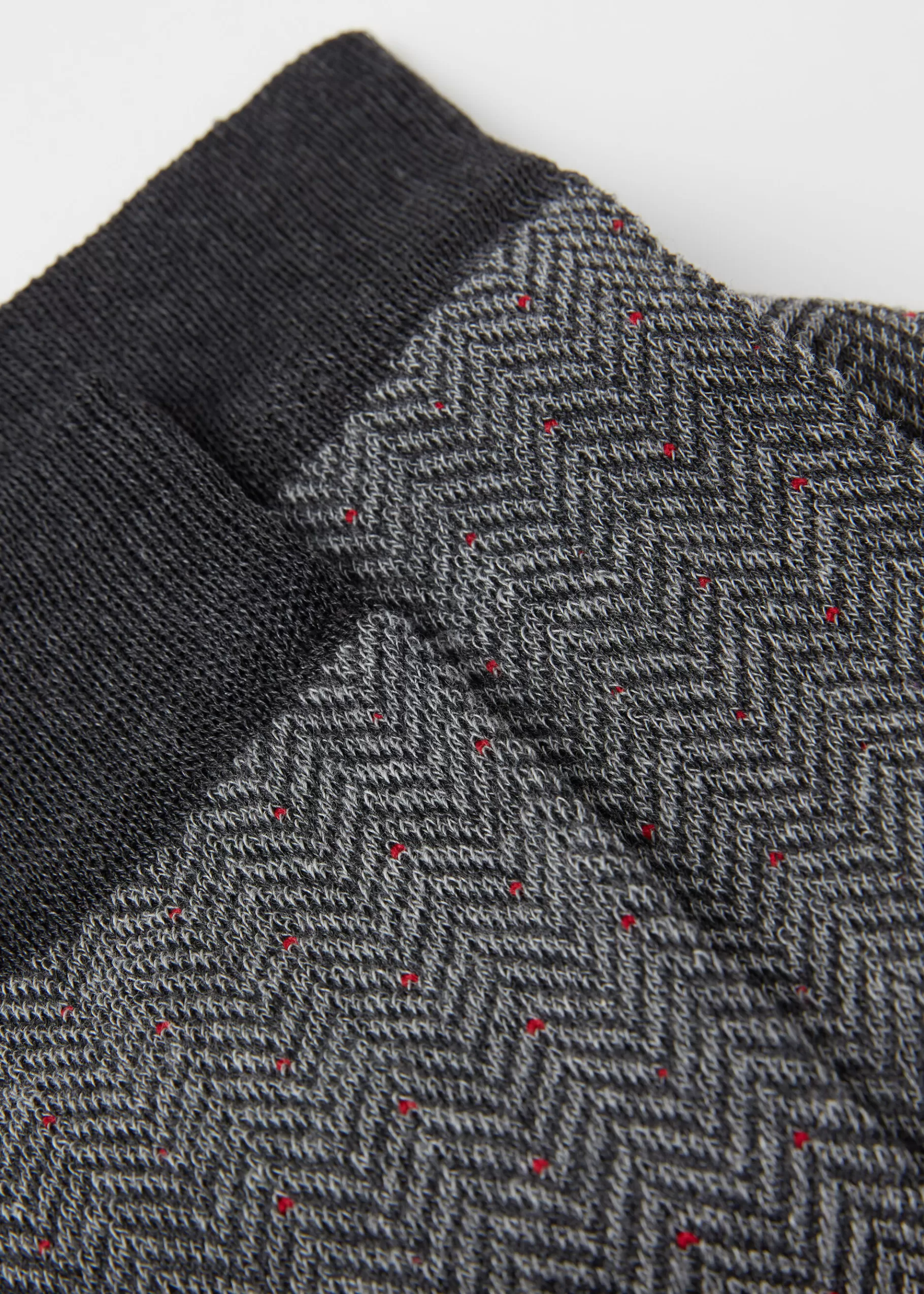 Best Sale Men's Geometric Pattern Crew Socks Men Short Socks