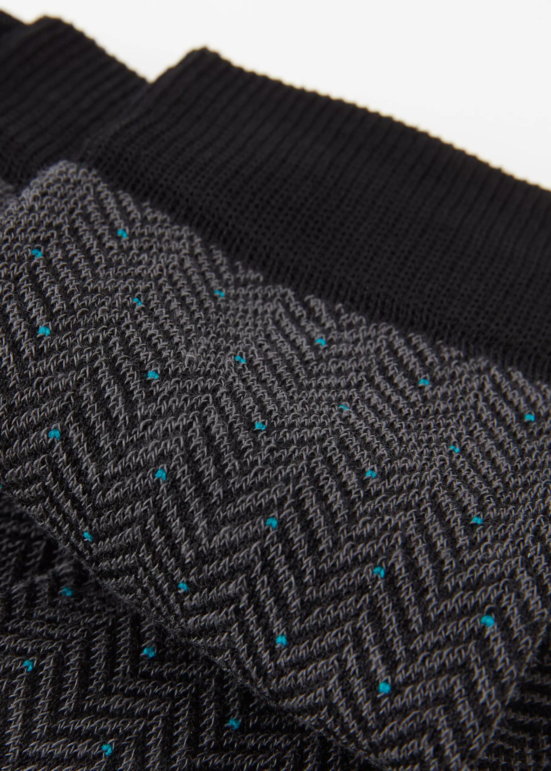 Fashion Men's Geometric Pattern Crew Socks Men Short Socks