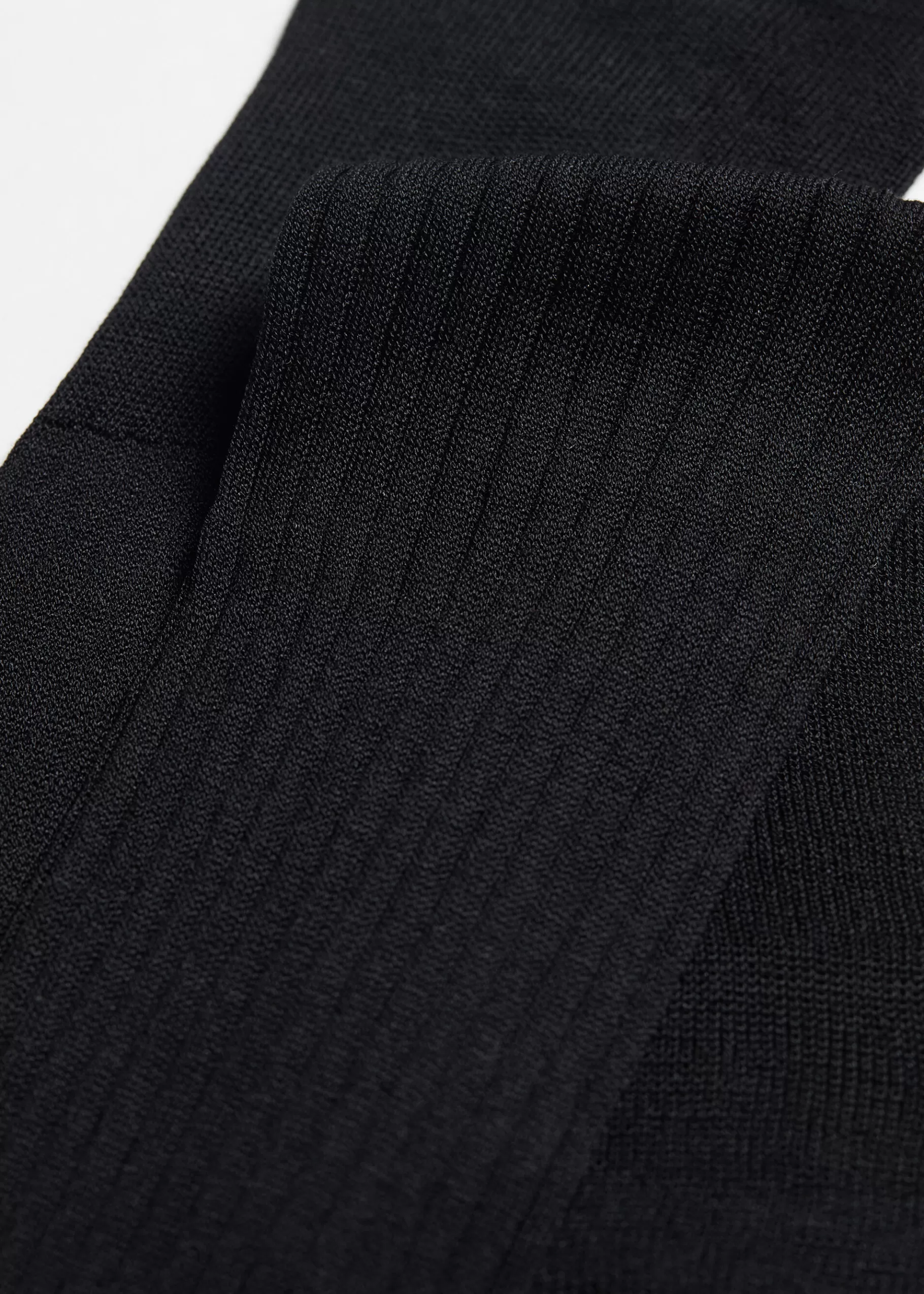 Cheap Men's Long Ribbed Lisle Thread Socks Men Long Socks