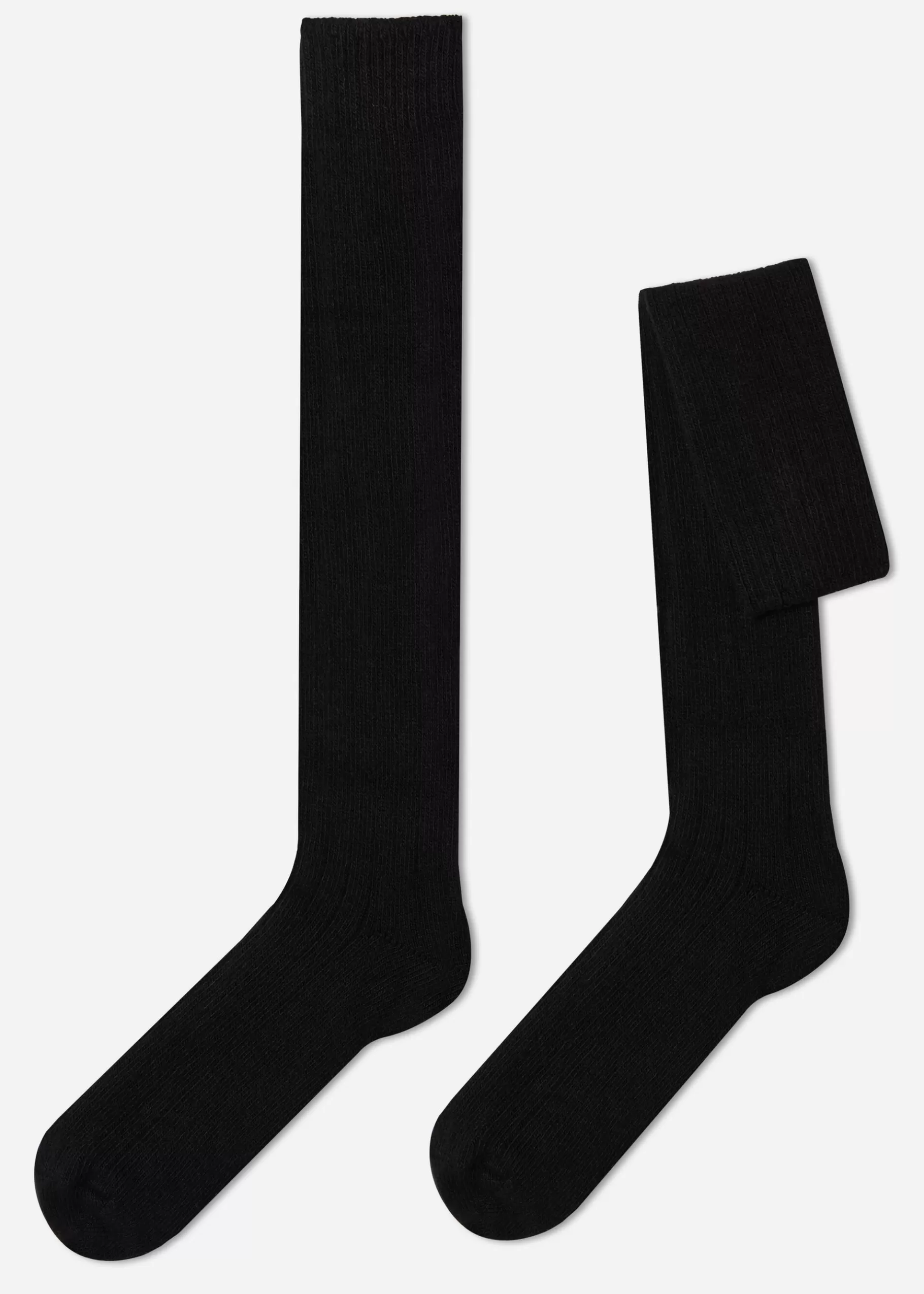 Flash Sale Men's Long Ribbed Socks With Wool And Cashmere Men Long Socks