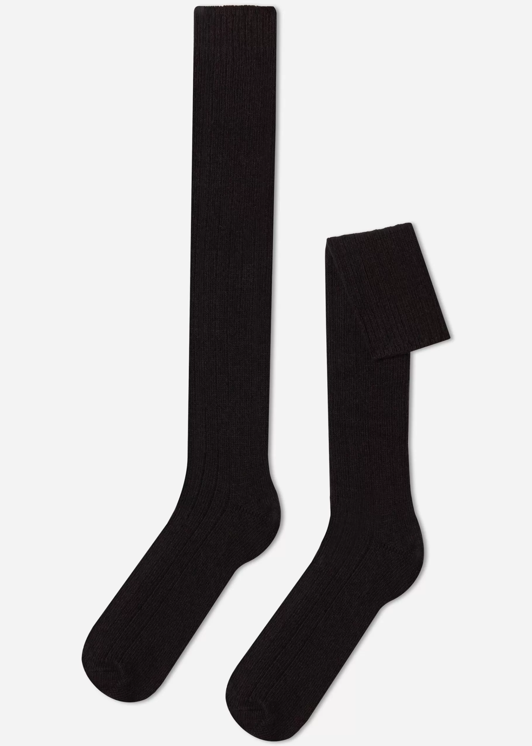 Cheap Men's Long Ribbed Socks With Wool And Cashmere Men Long Socks