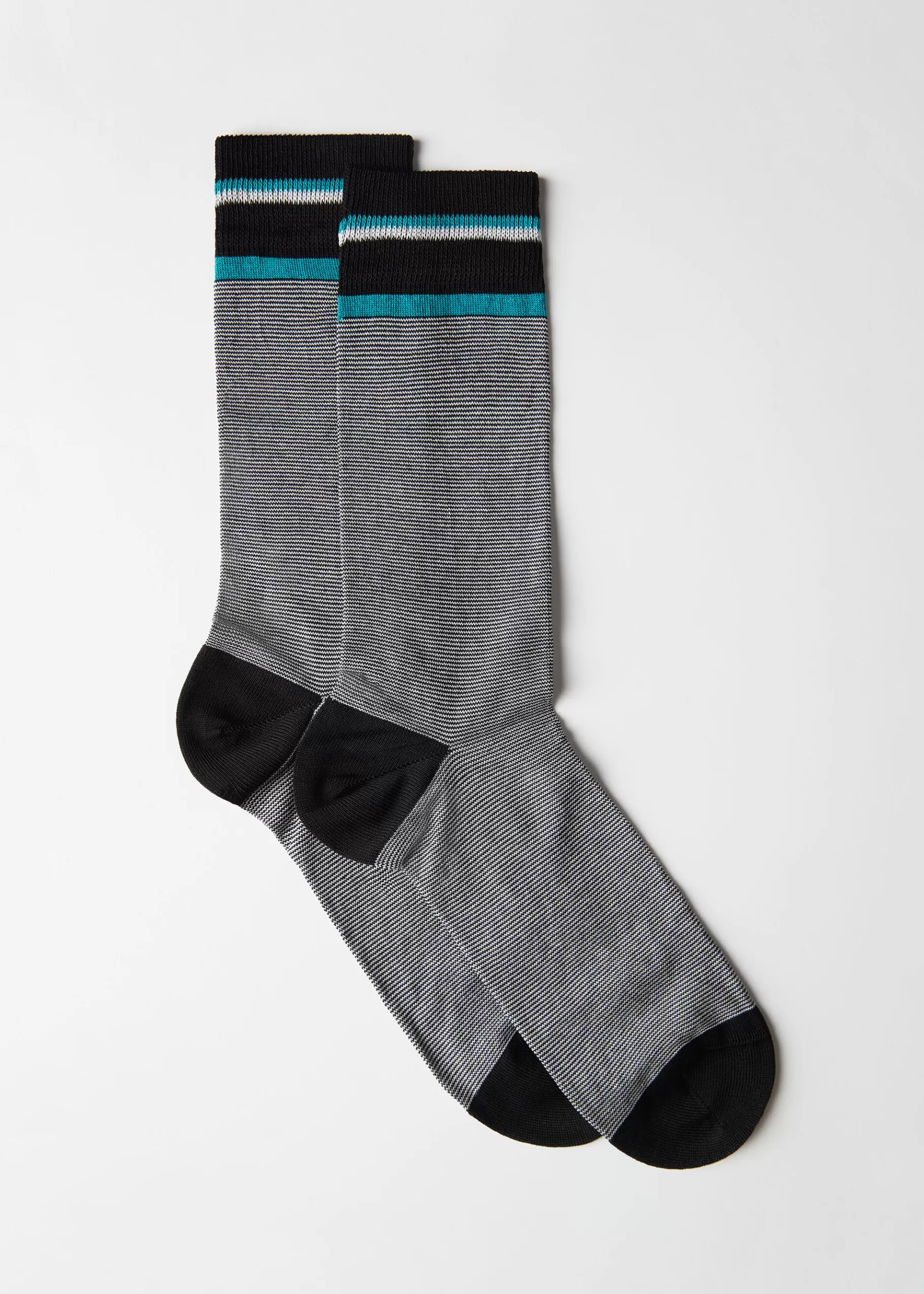 Outlet Men's Micro Striped Crew Socks Men Short Socks