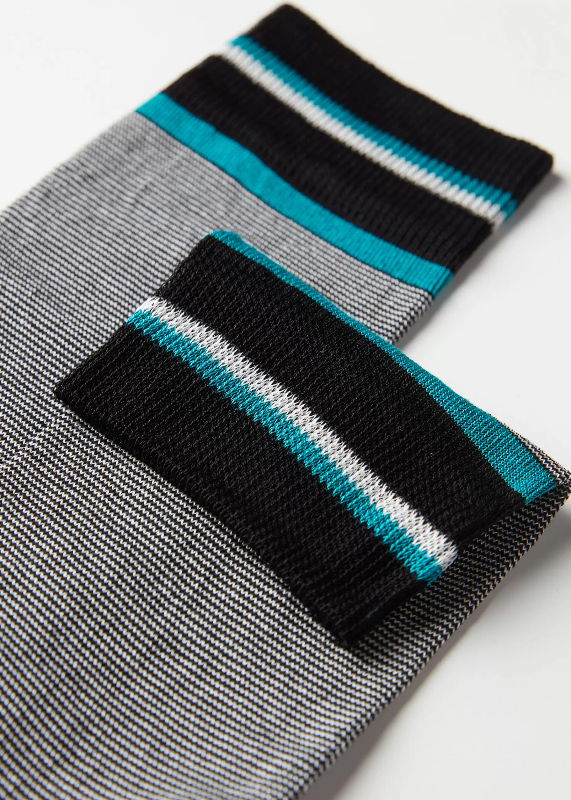 Outlet Men's Micro Striped Crew Socks Men Short Socks