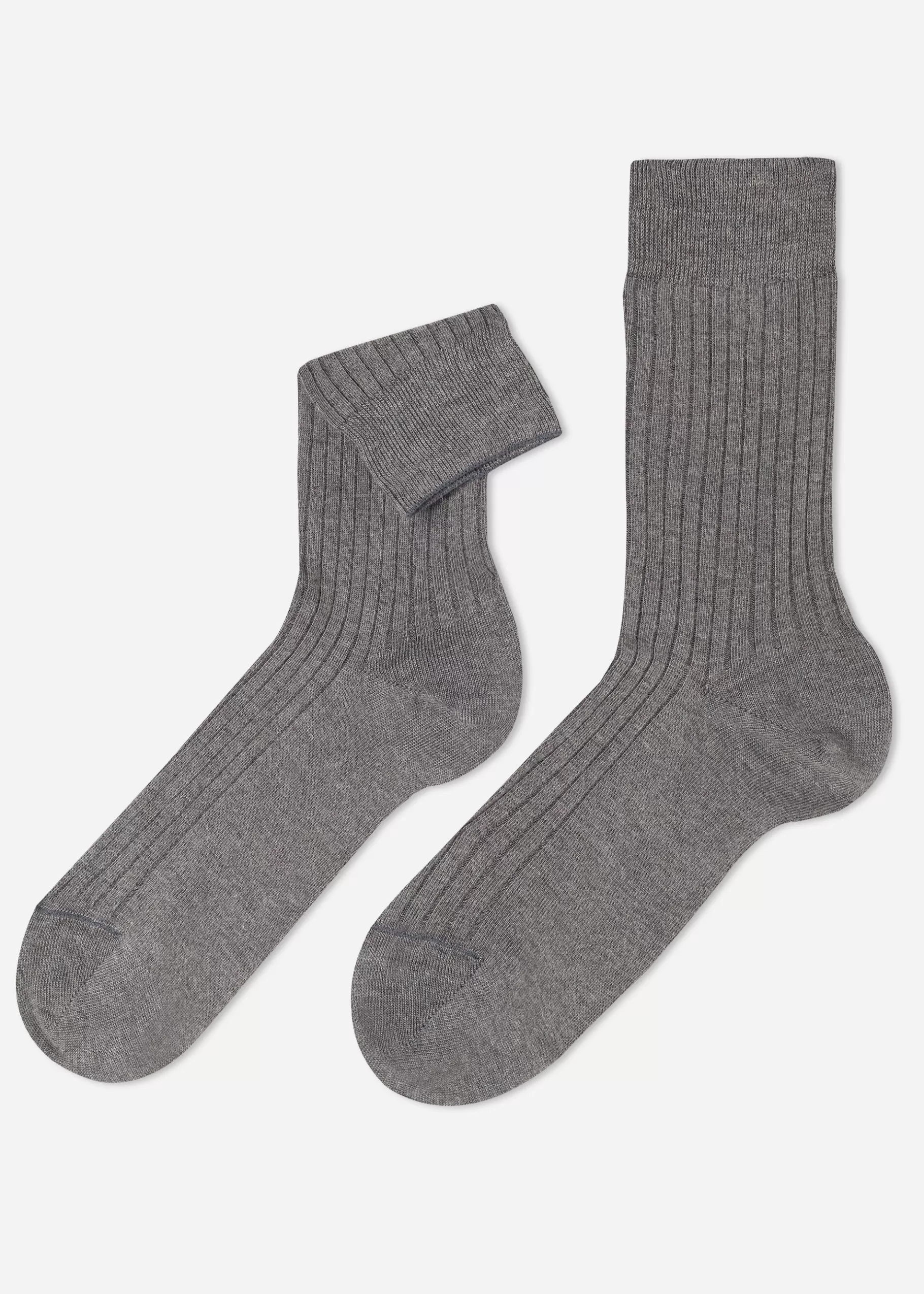 Store Men's Ribbed Cashmere Short Socks Men Short Socks