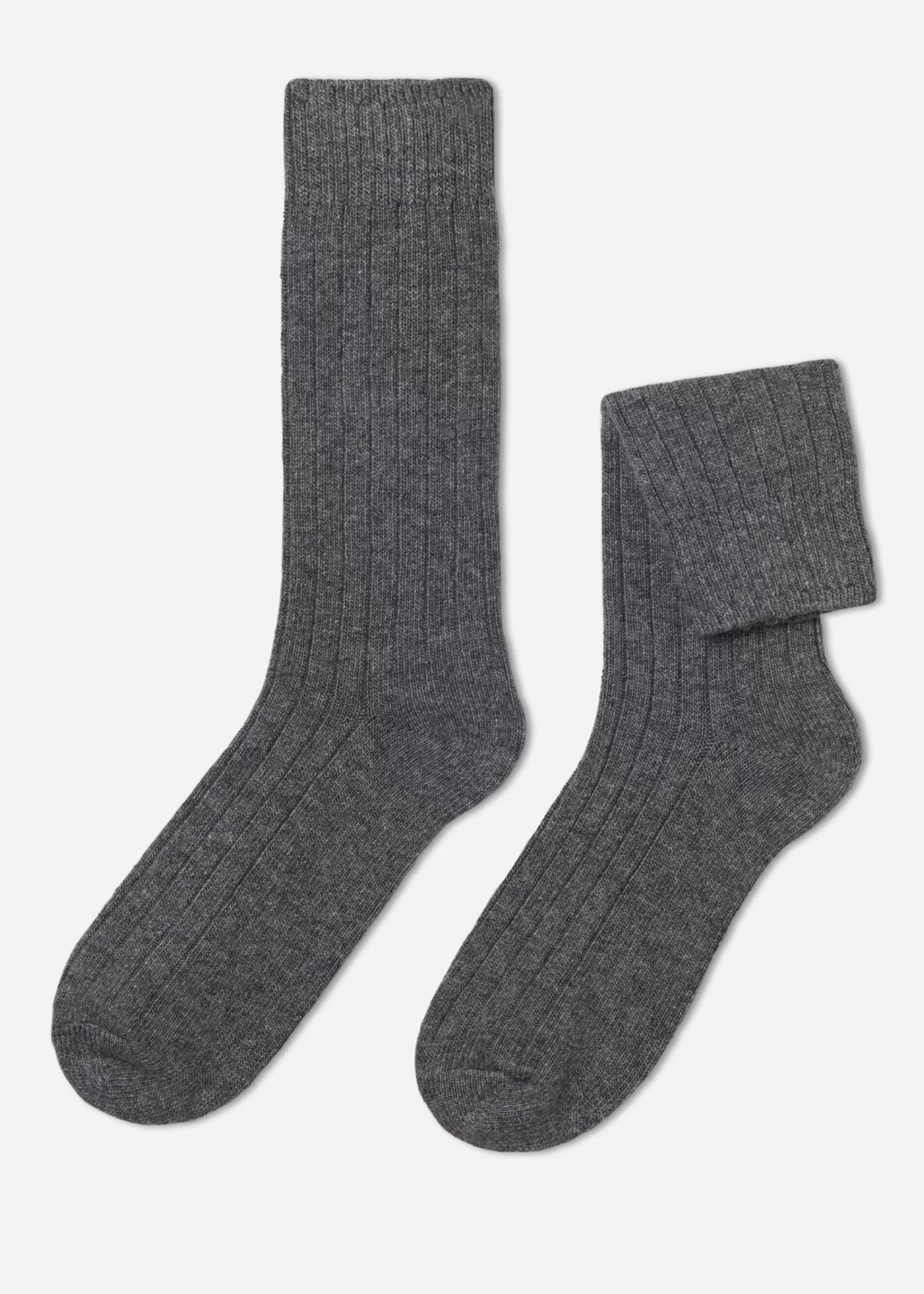 Flash Sale Men's Short Ribbed Socks With Wool And Cashmere Men Short Socks