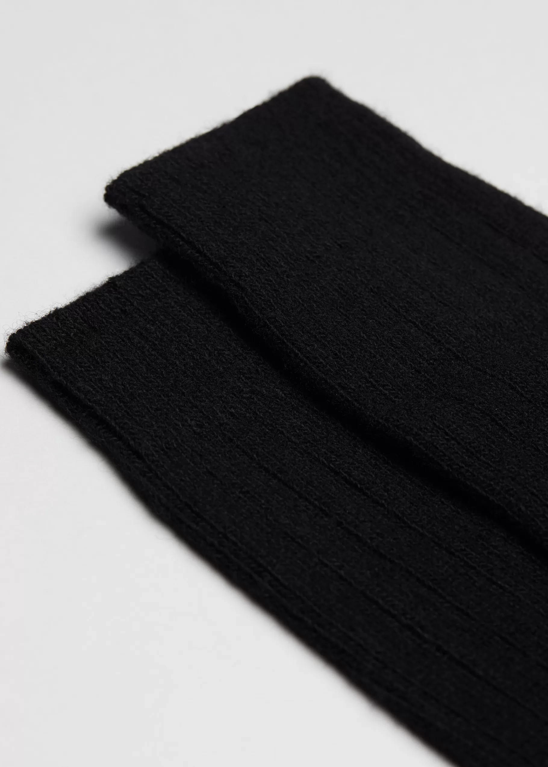 Discount Men's Short Ribbed Socks With Wool And Cashmere Men Short Socks