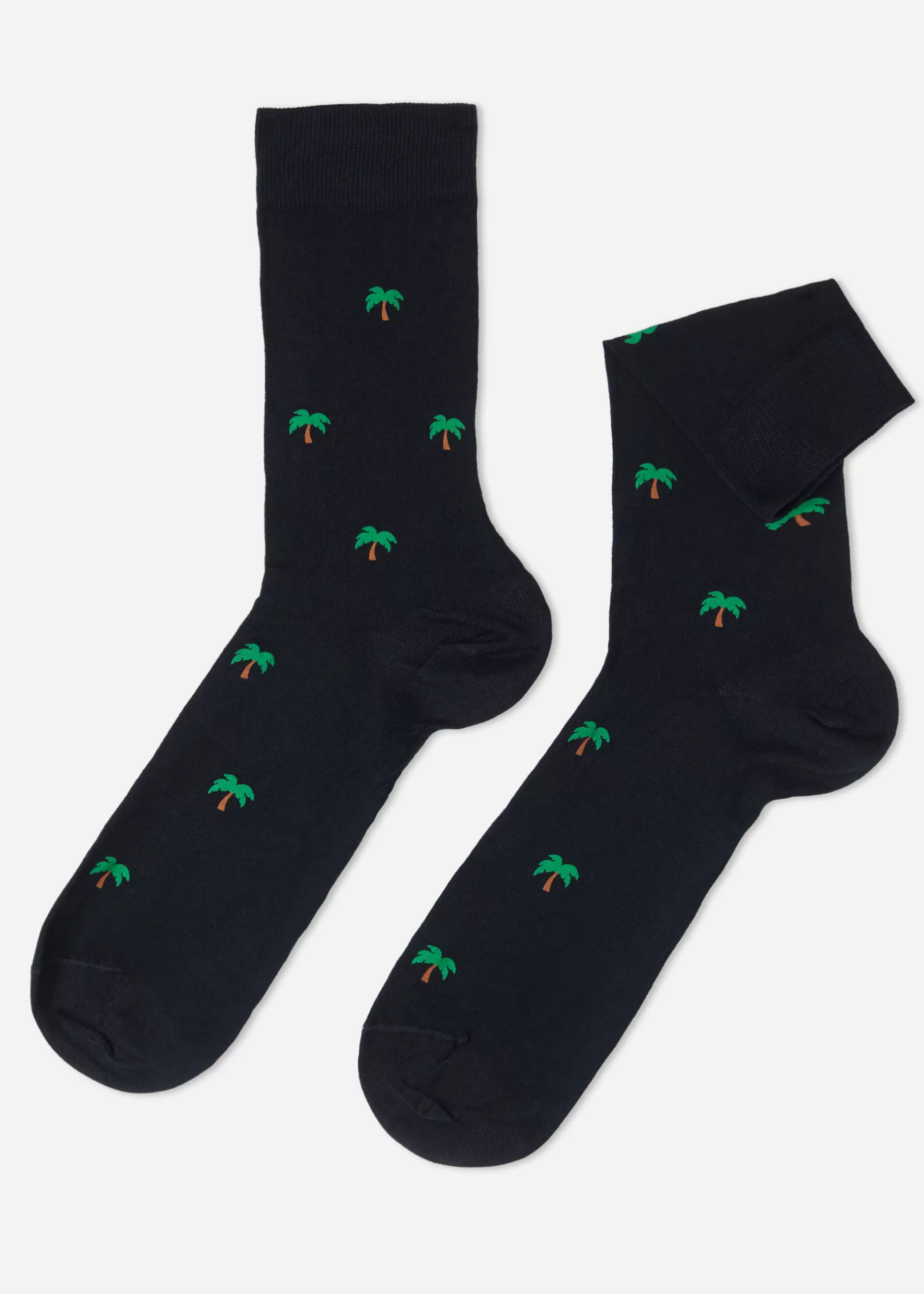 Shop Men's Summer Print Crew Socks Men Short Socks