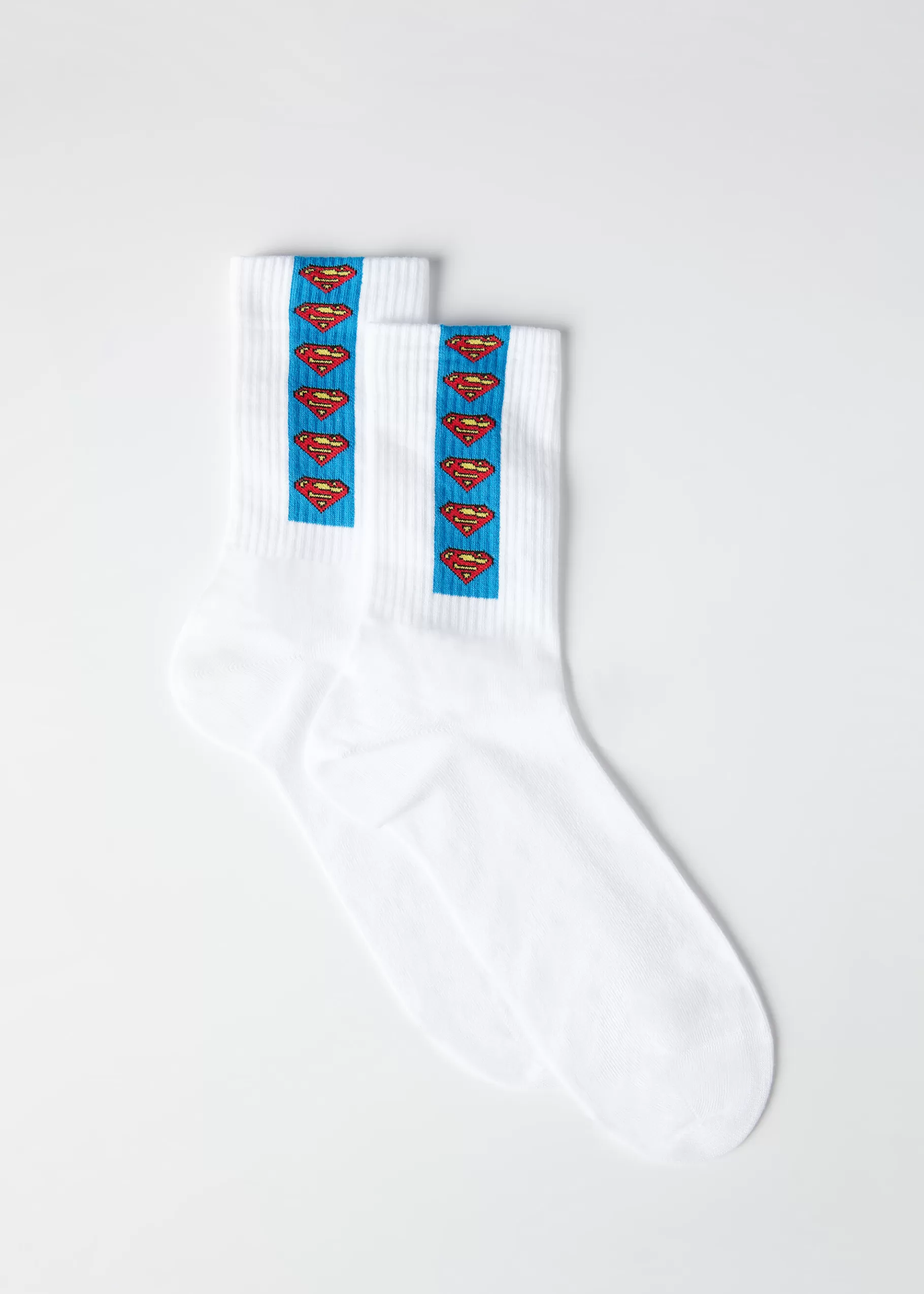 Flash Sale Men's Superman Crew Socks Men Short Socks