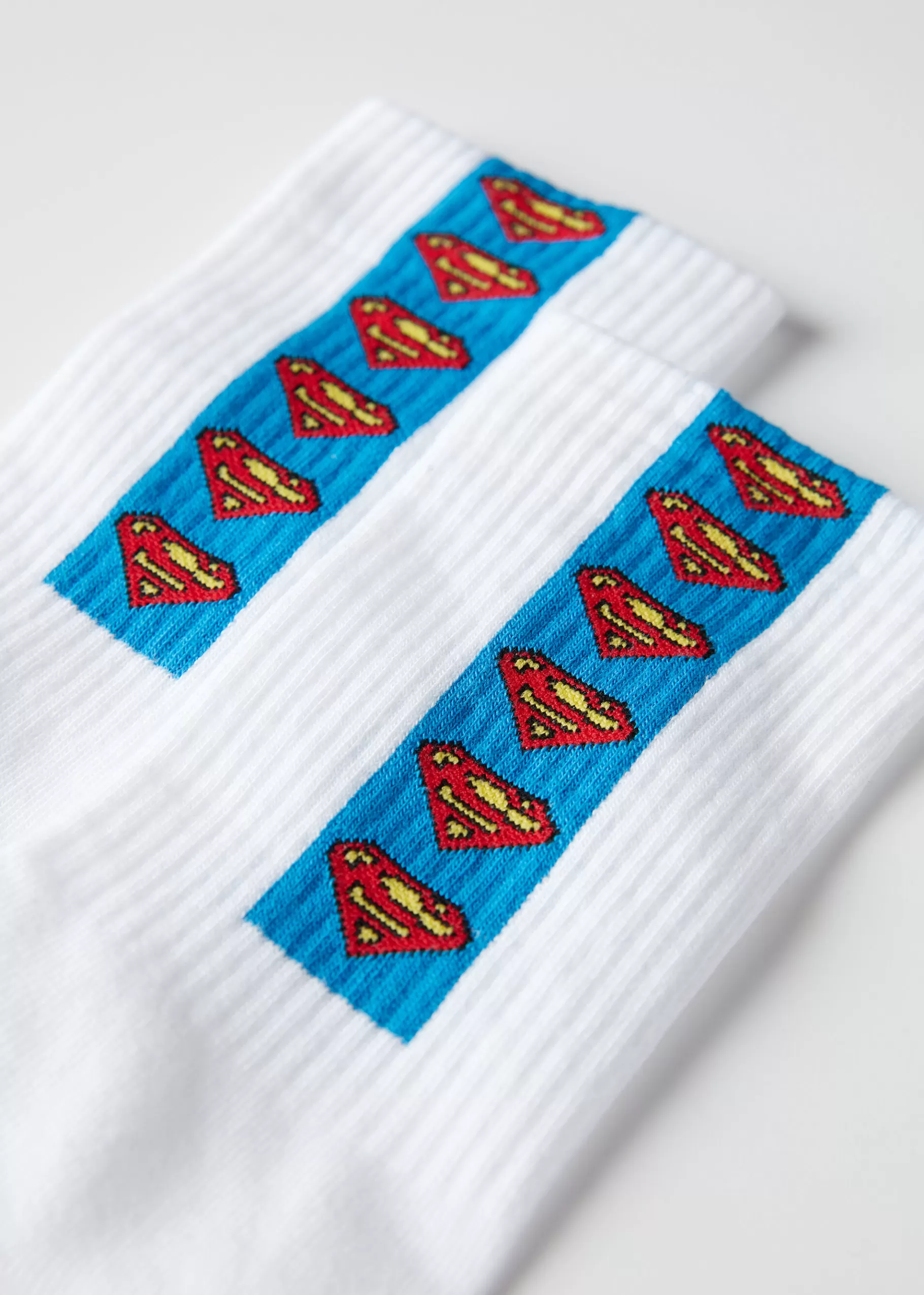 Flash Sale Men's Superman Crew Socks Men Short Socks