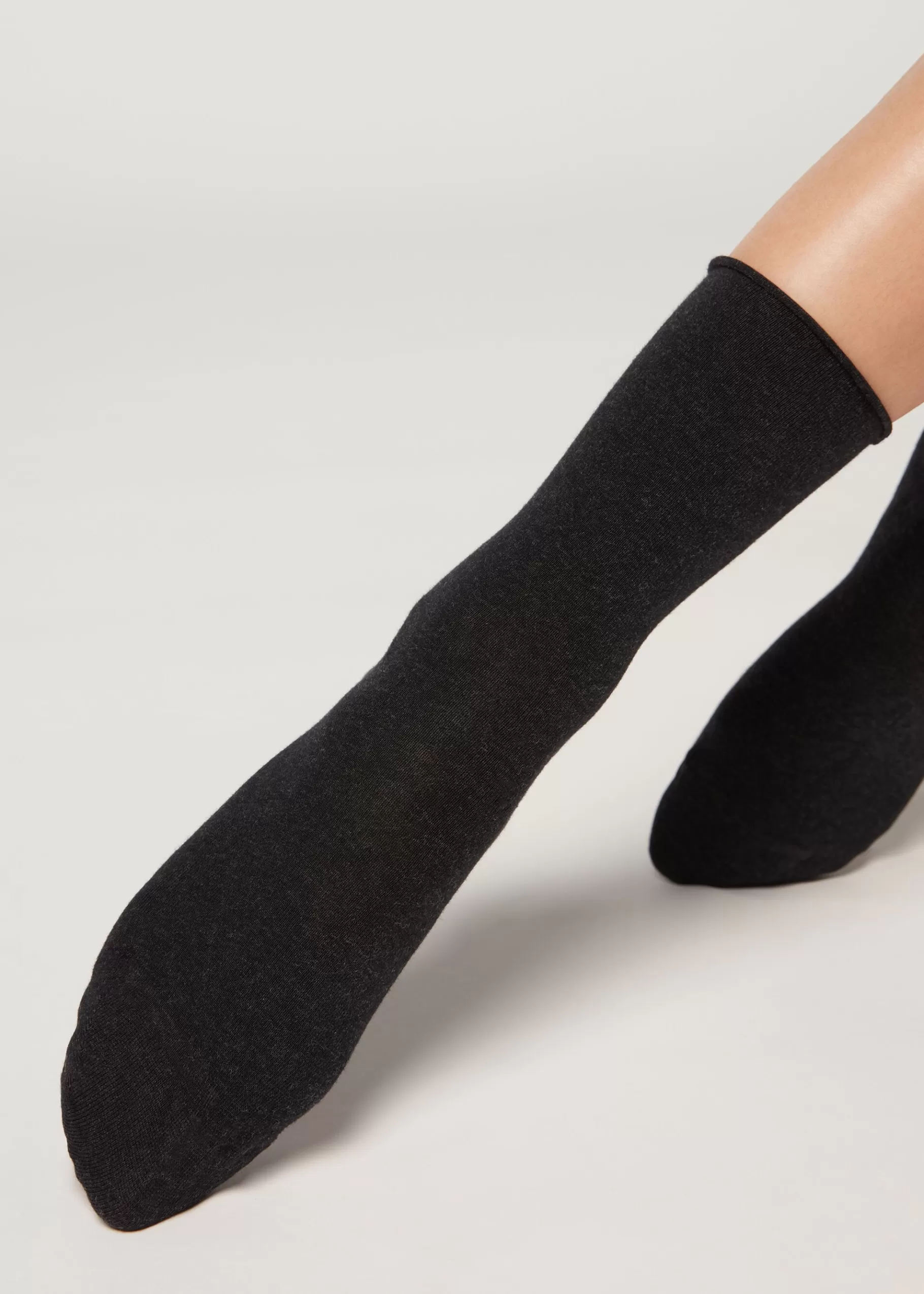 Shop Non-Elastic Cotton Ankle Socks Women Short Socks