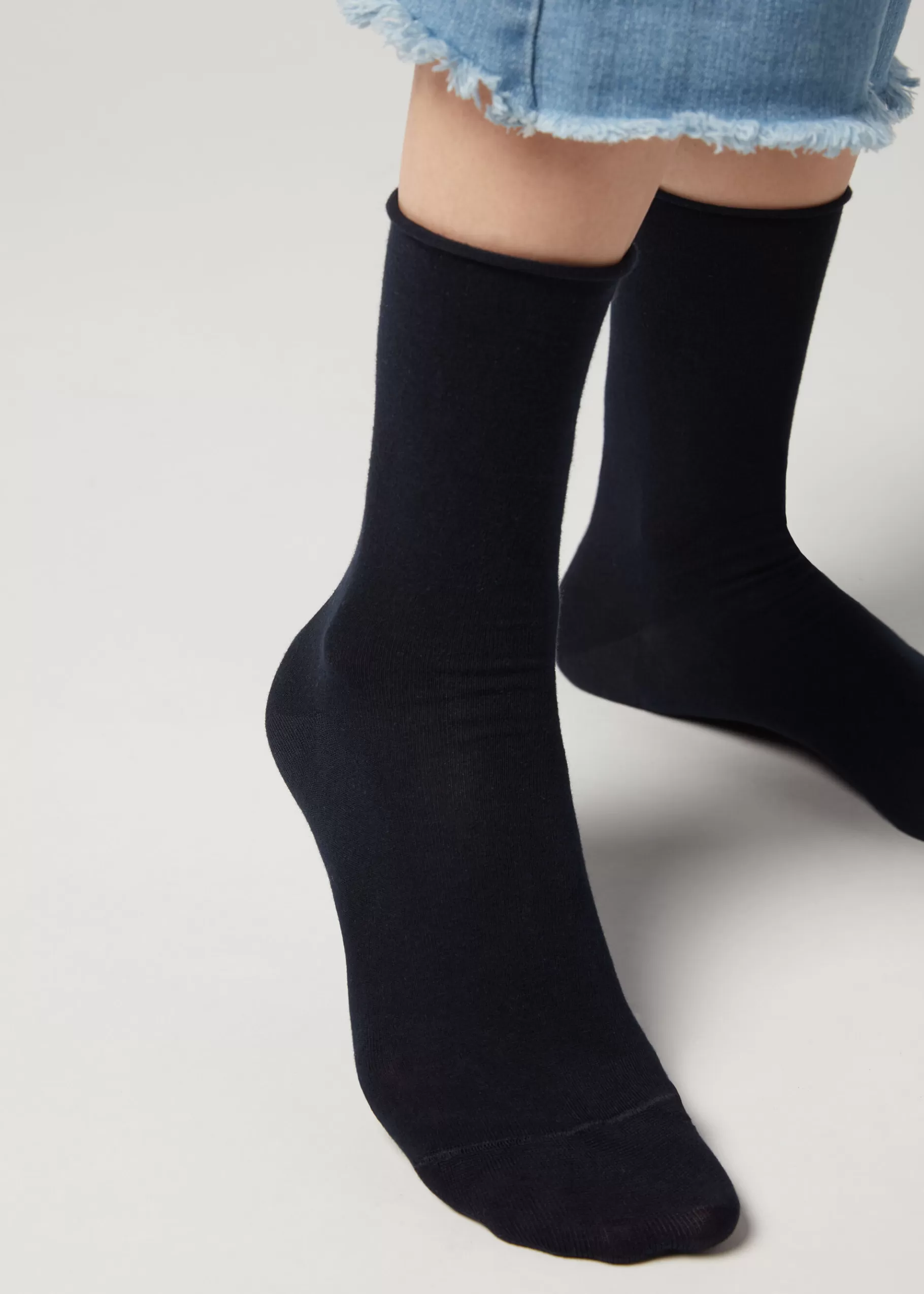 Fashion Non-Elastic Cotton Ankle Socks Women Short Socks