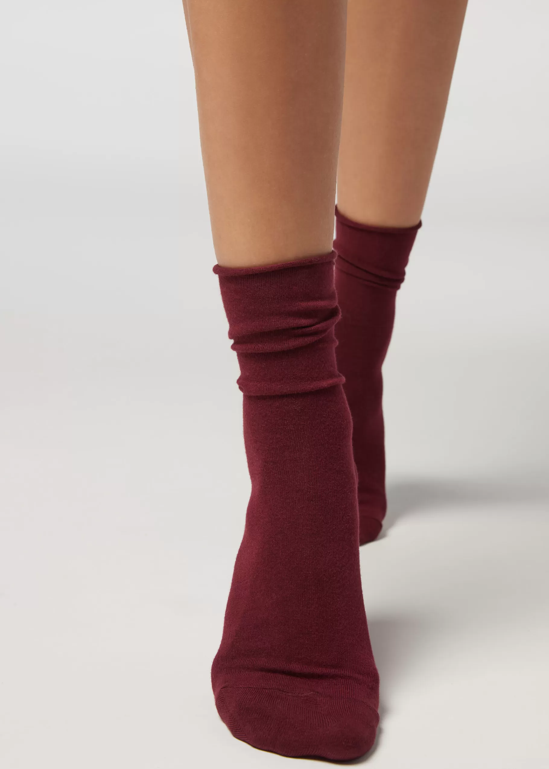 New Non-Elastic Cotton Ankle Socks Women Short Socks