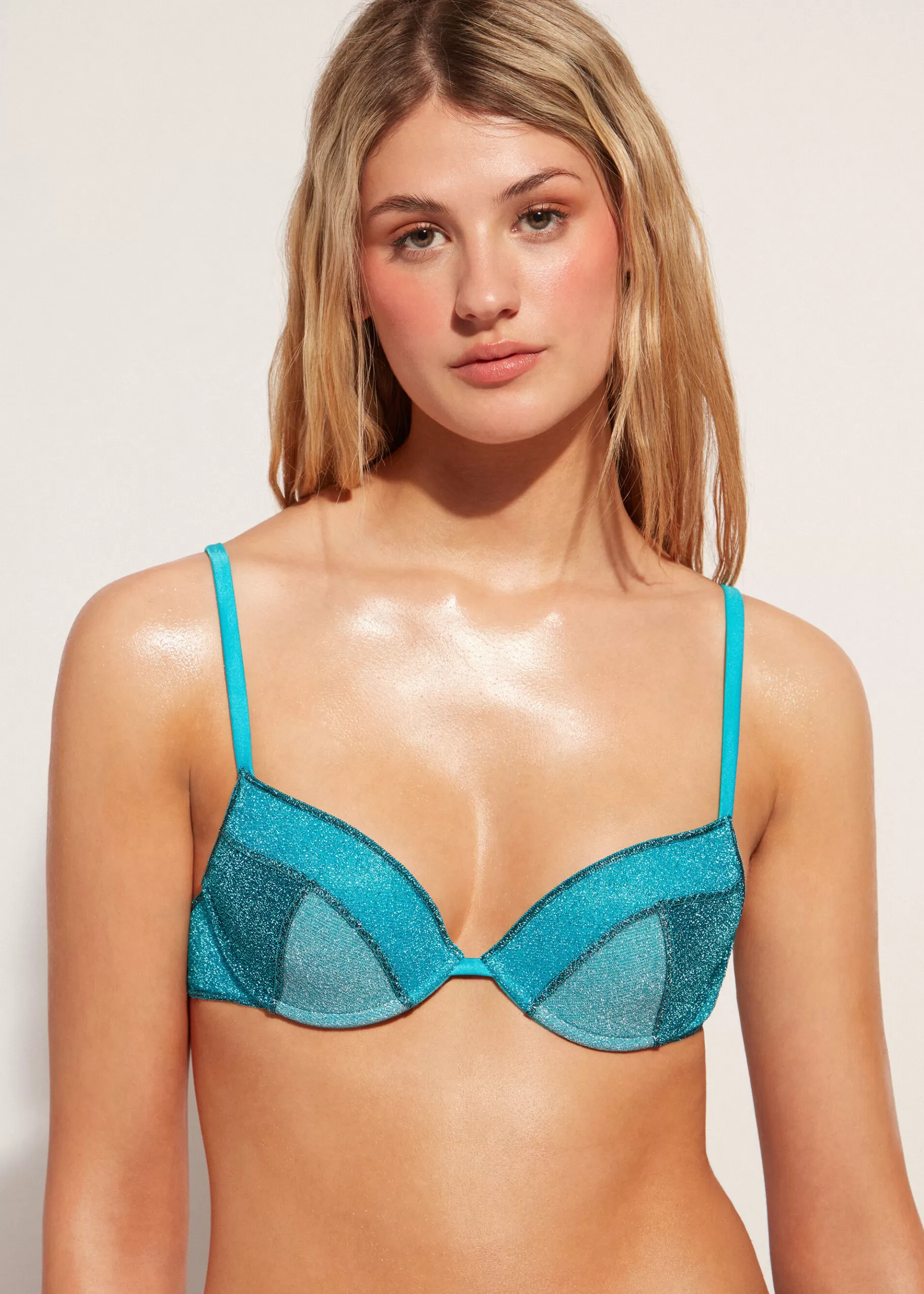 Outlet Padded Push-Up Bikini Top Lisbona Women Bikini