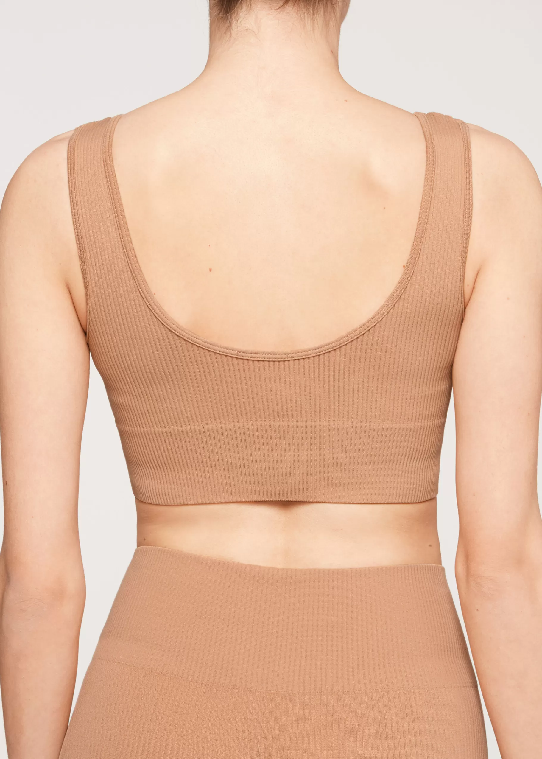Discount Ribbed Seamless Sport Top Women Fitness Top