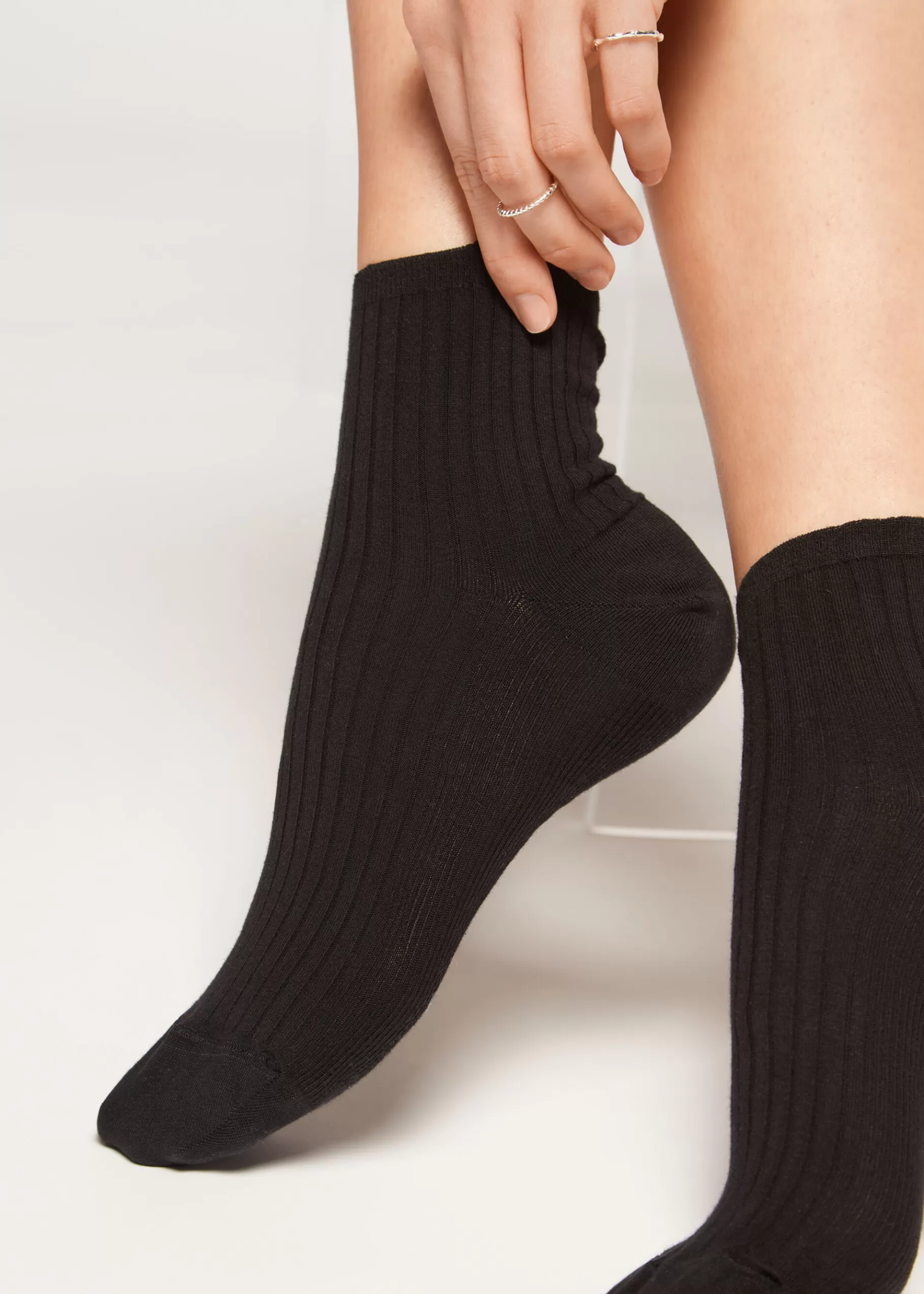Online Ribbed Short Socks Women Short Socks
