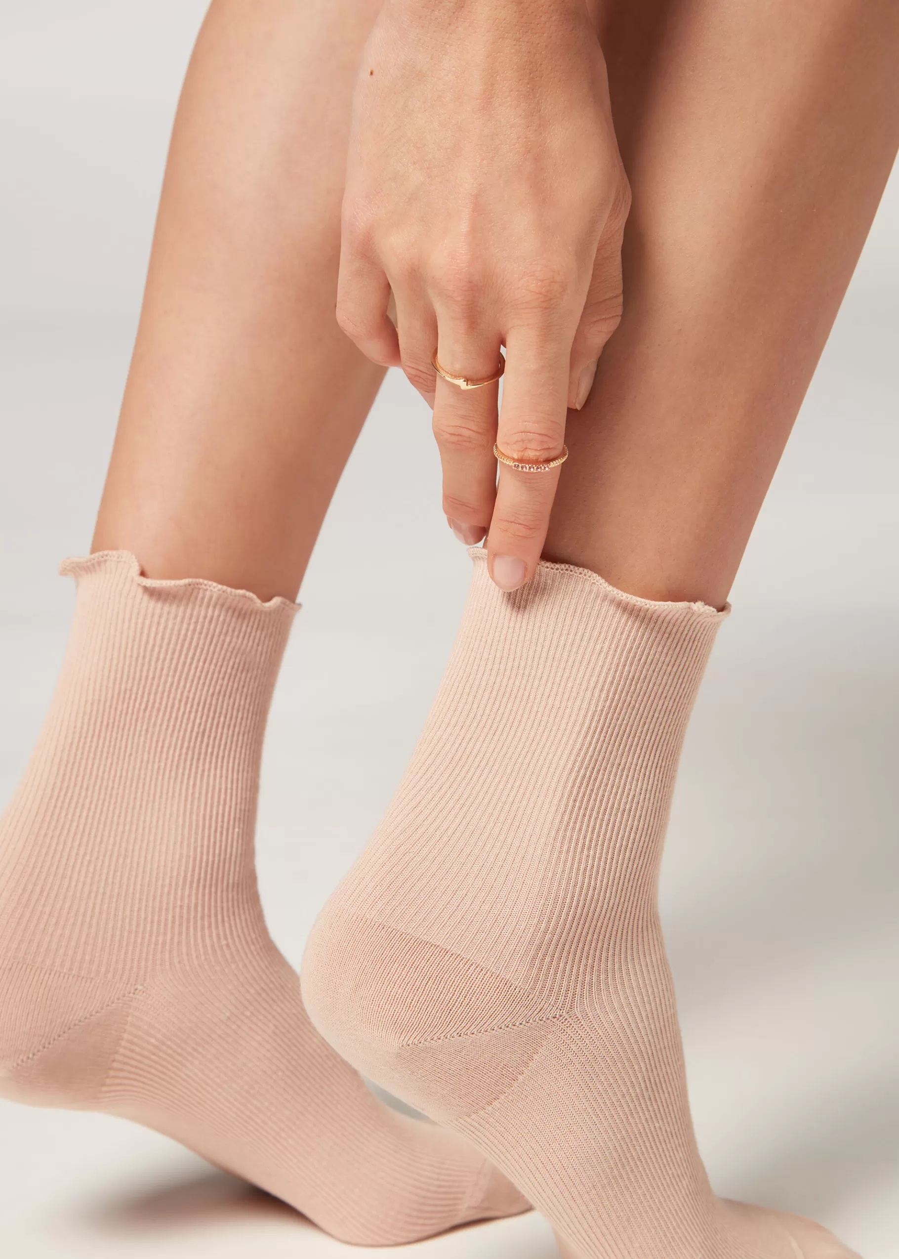 Discount Ribbed Short Socks Women Short Socks