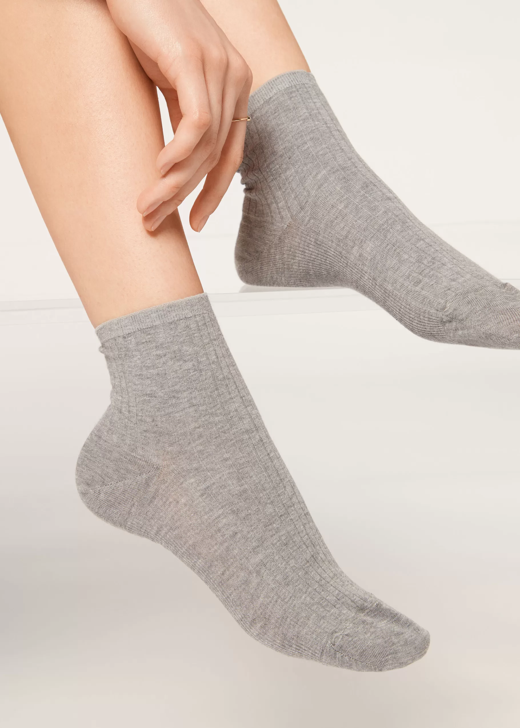 Online Ribbed Short Socks Women Short Socks