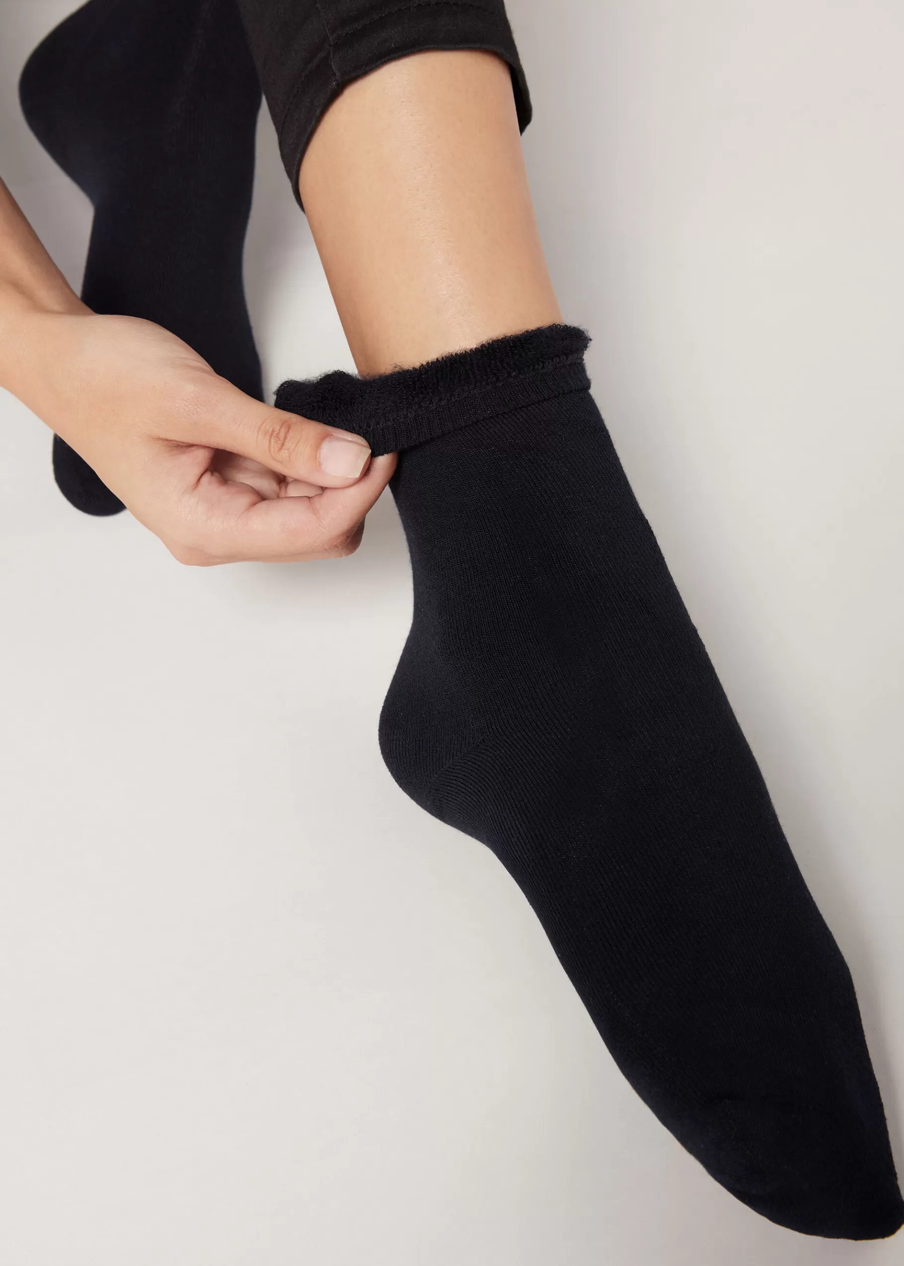 Flash Sale Short Cotton Thermal Socks Women Short Socks