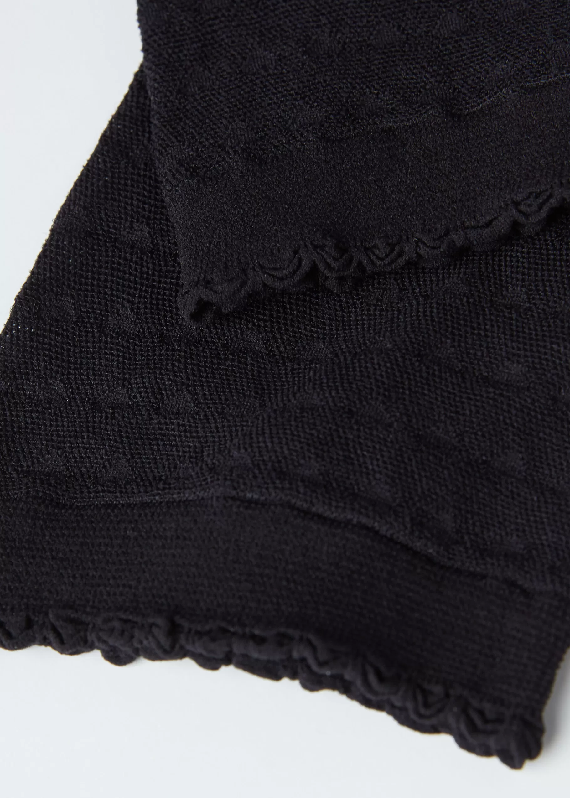 Hot Short Heart Motif Mesh Socks Women Short Socks