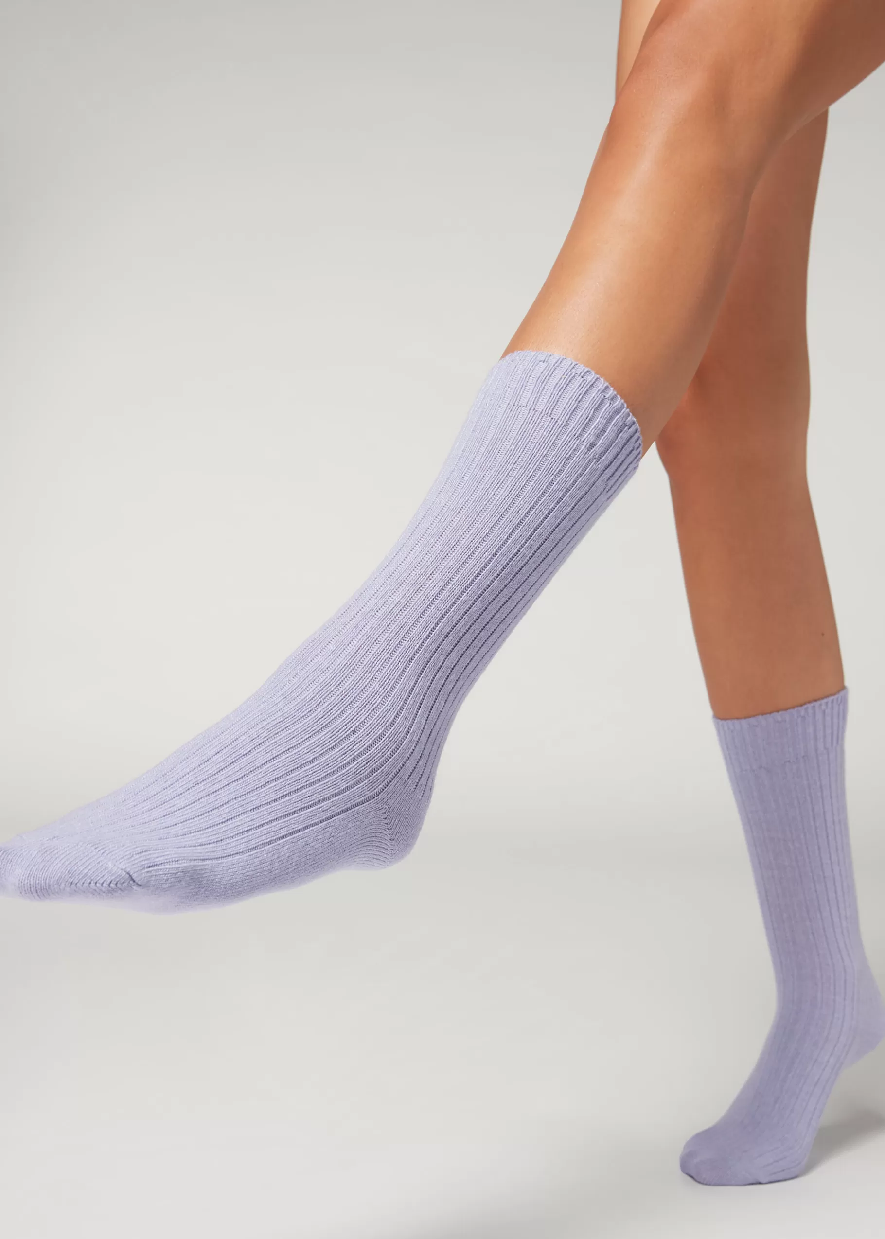 Fashion Short Ribbed Socks With Wool And Cashmere Women Short Socks