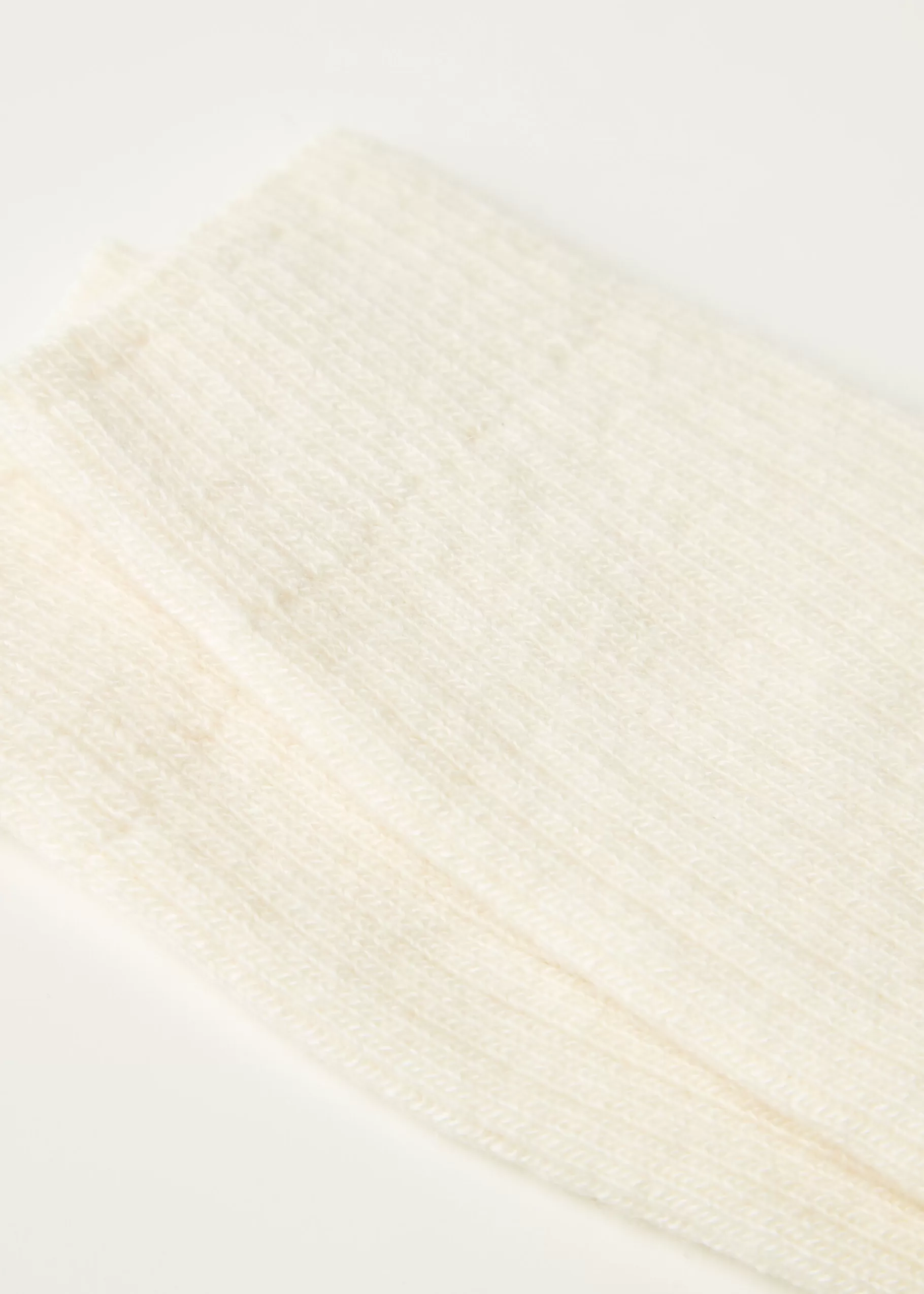 Store Short Ribbed Socks With Wool And Cashmere Women Short Socks