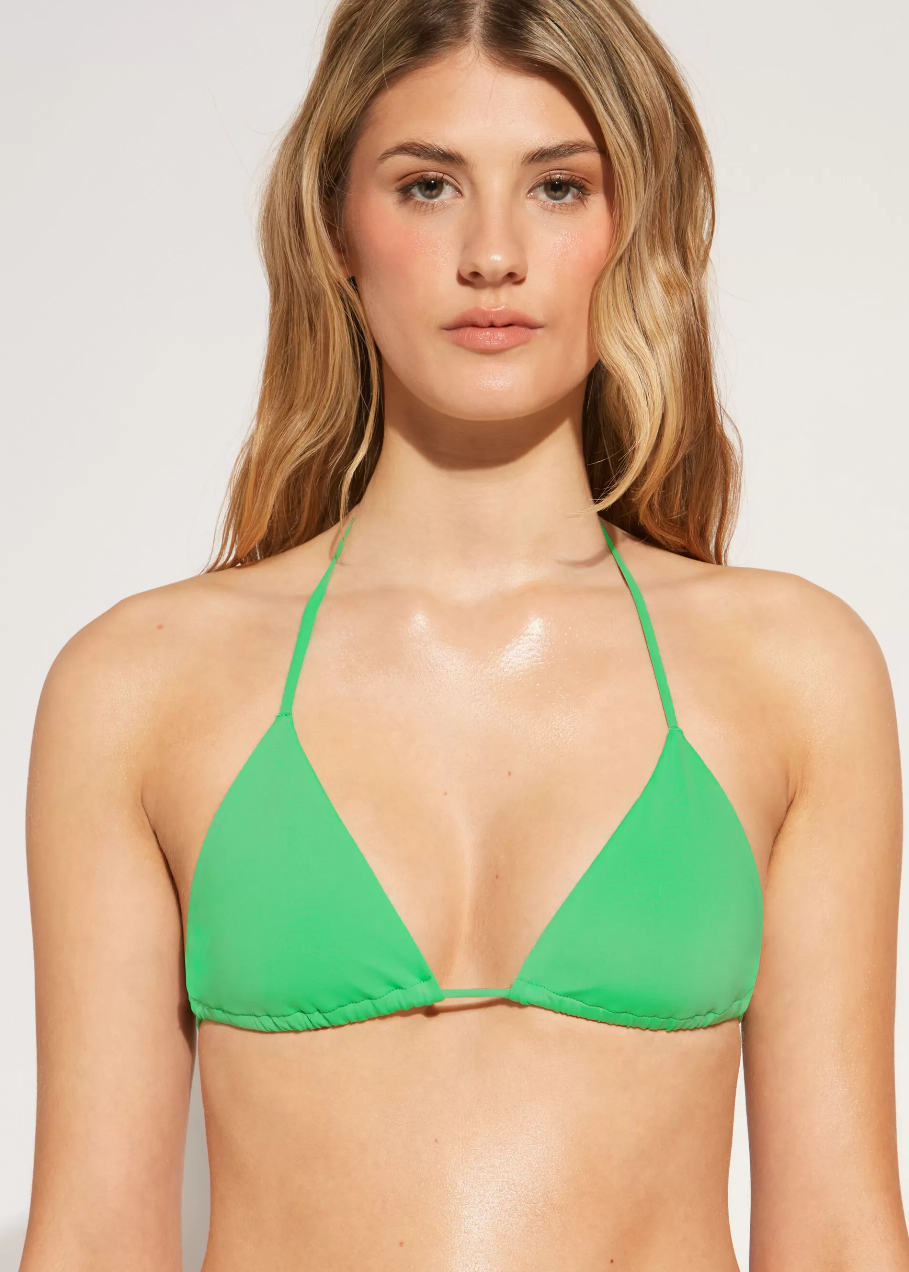 Cheap Slide Triangle Bikini Top Indonesia Women Bikini