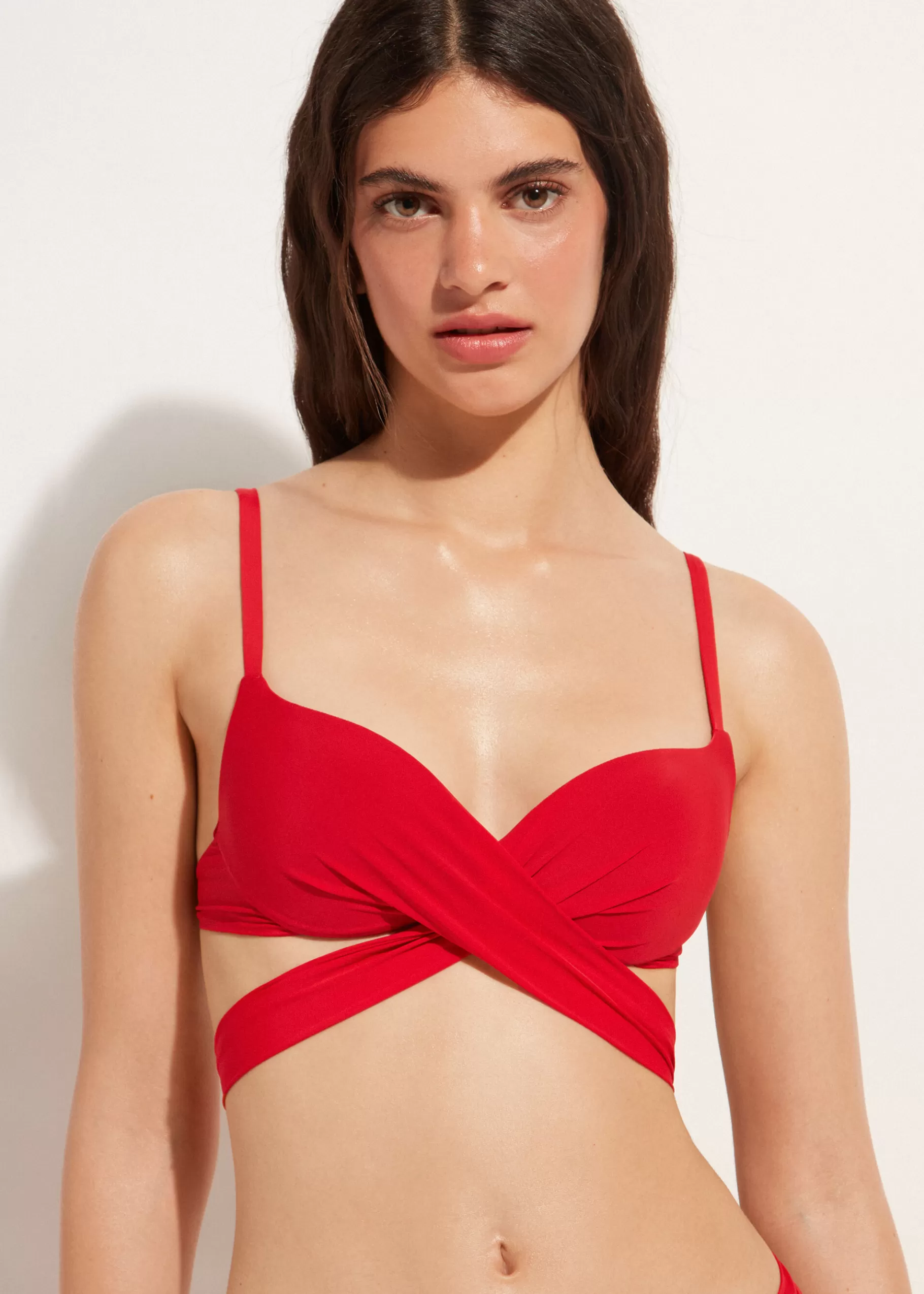 Store Soft Graduated Padded Push Up Bikini Top Indonesia Women Bikini