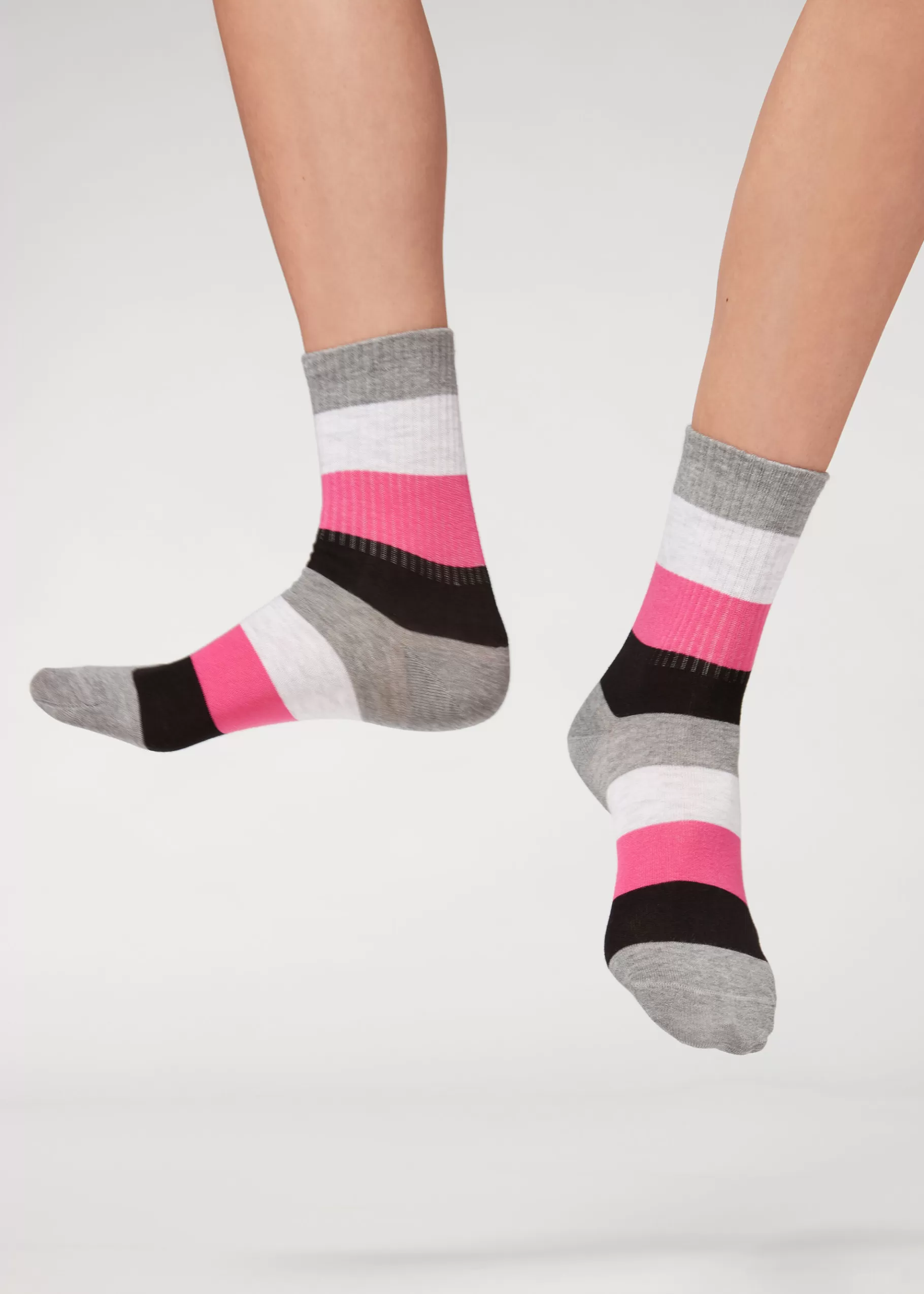 New Stripe Patterned Short Socks Women Short Socks