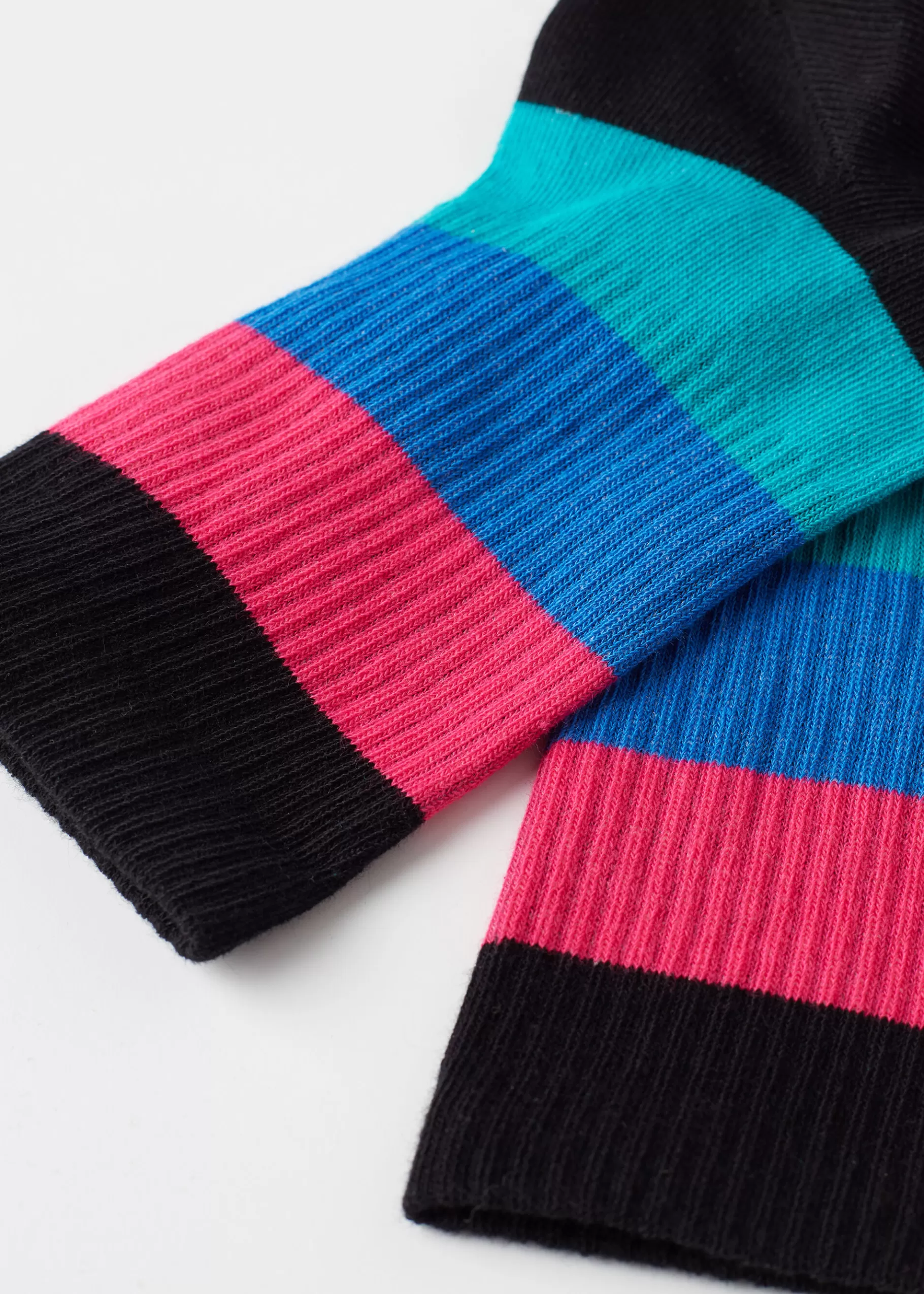 Shop Stripe Patterned Short Socks Women Short Socks