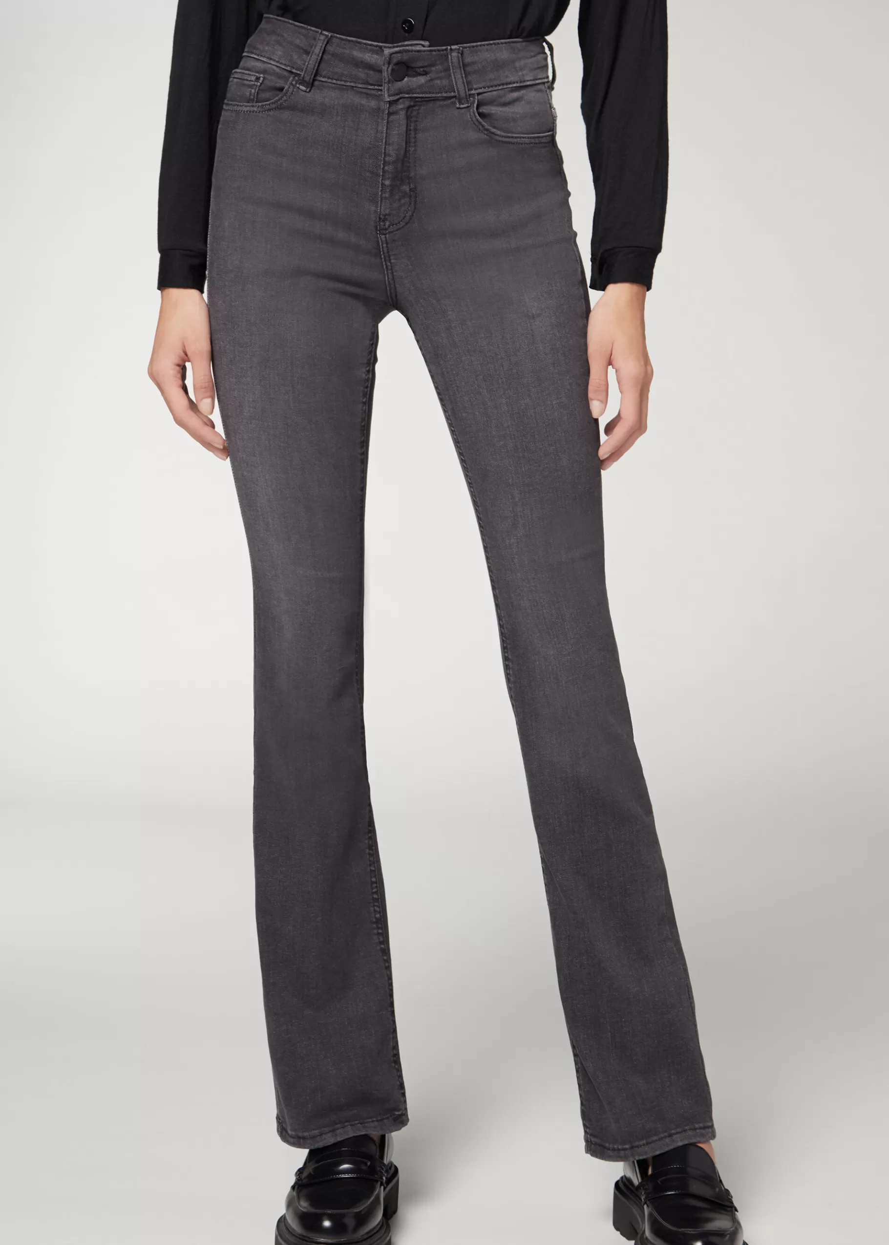 Shop Super Flex Denim High-Waisted Bootcut Jeans Women Jeans