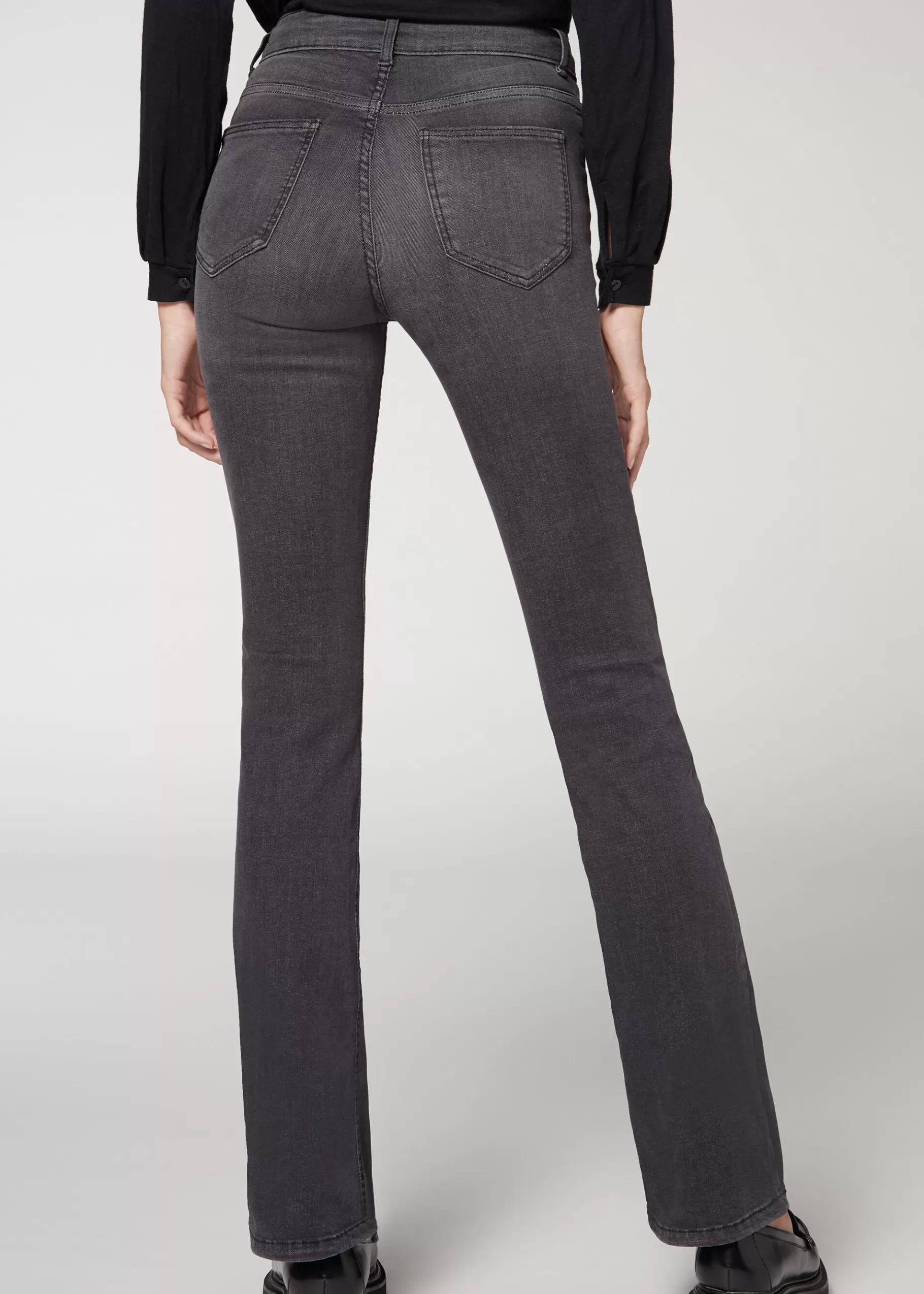 Shop Super Flex Denim High-Waisted Bootcut Jeans Women Jeans