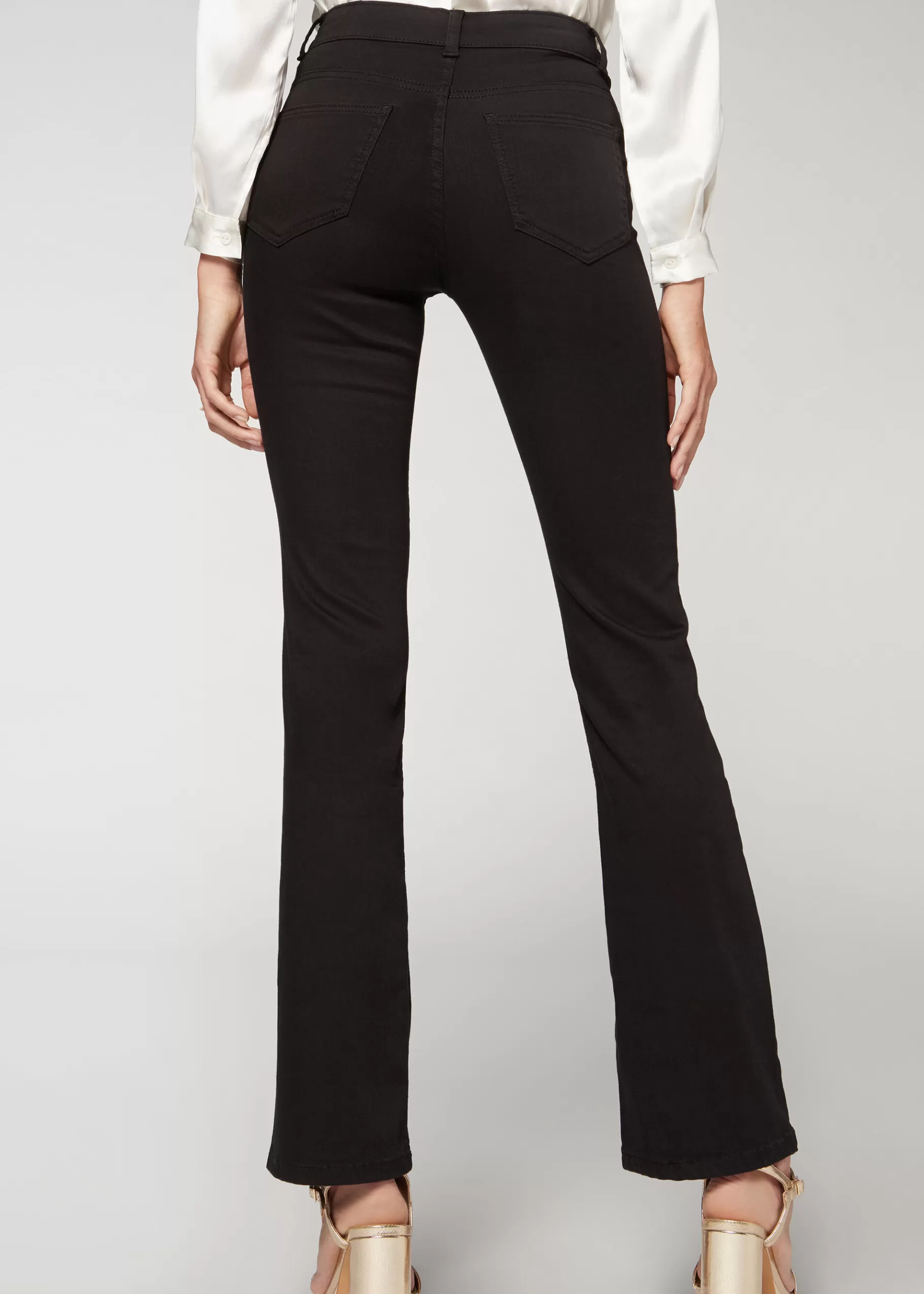 New Super Flex Denim High-Waisted Bootcut Jeans Women Jeans