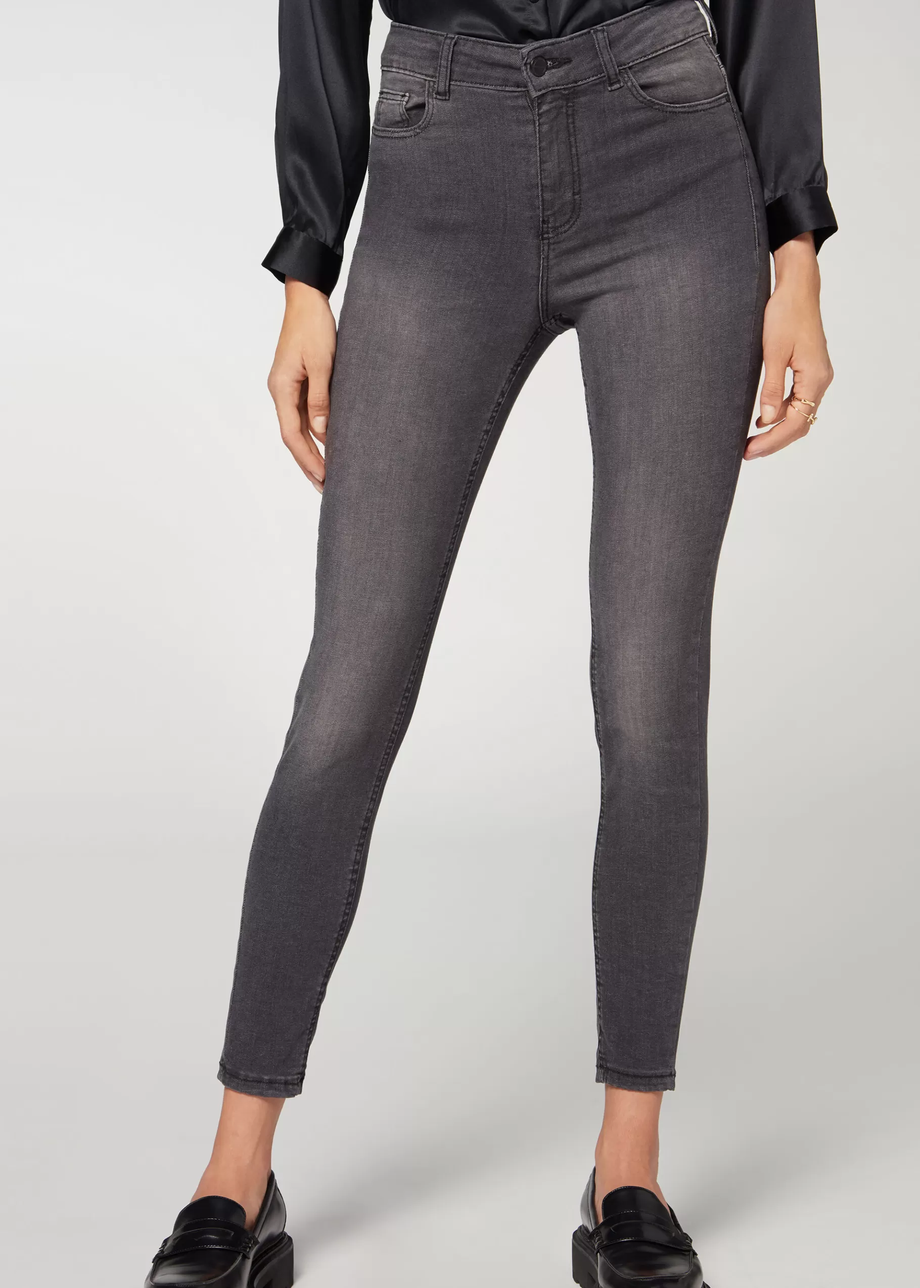 Best Super Flex Denim High-Waisted Superskinny Jeans Women Jeans