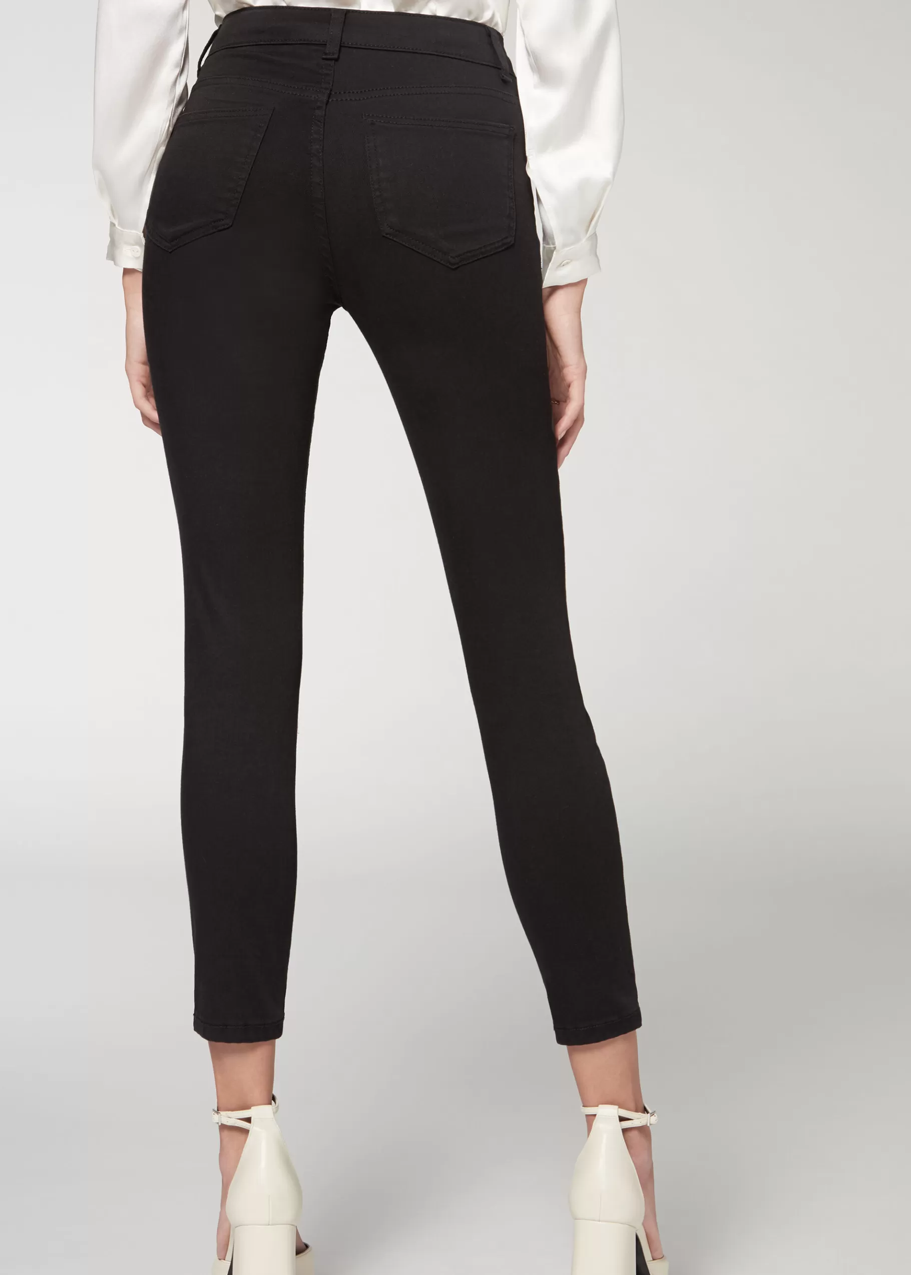Cheap Super Flex Denim High-Waisted Superskinny Jeans Women Jeans