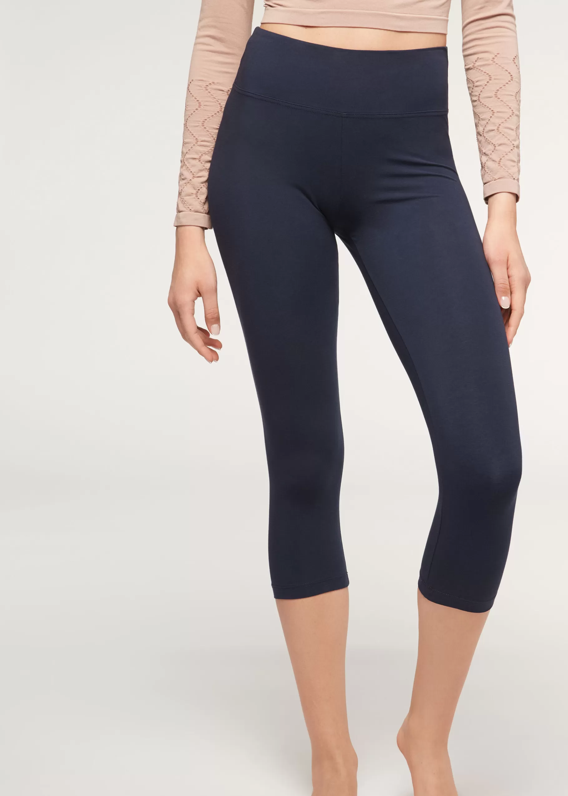 Cheap Supima Cotton Capri Leggings Women Leggings