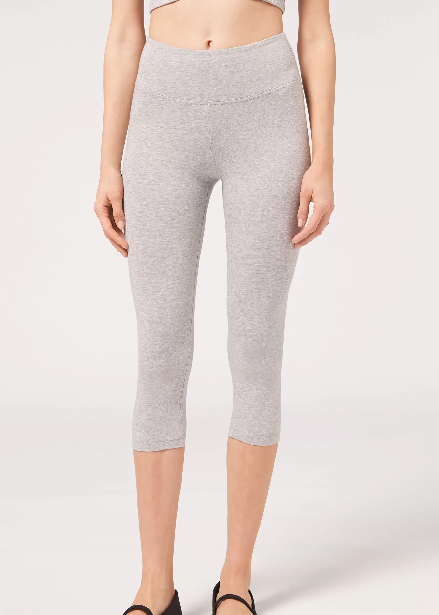 Clearance Supima Cotton Capri Leggings Women Leggings