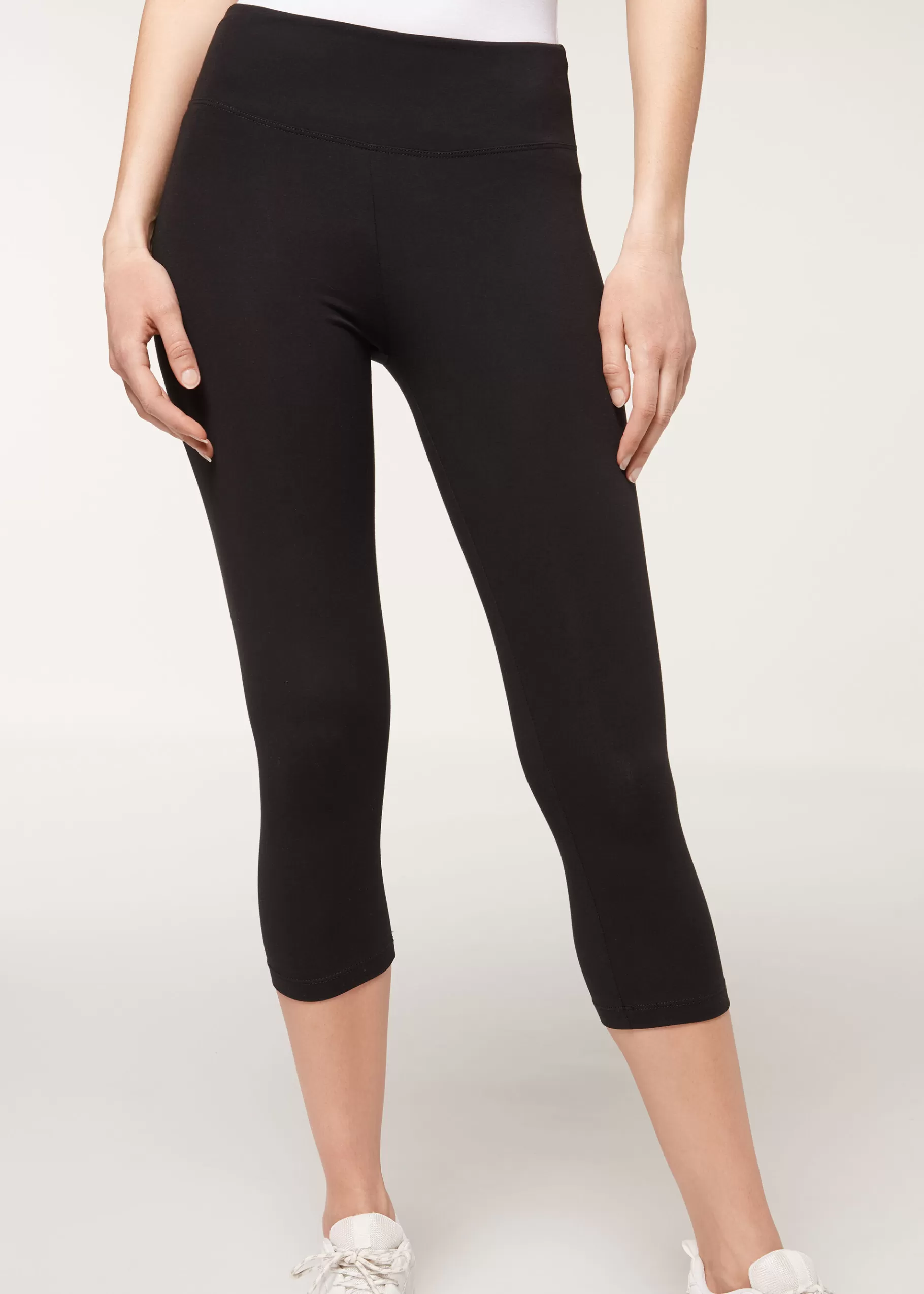 Clearance Supima Cotton Capri Leggings Women Leggings