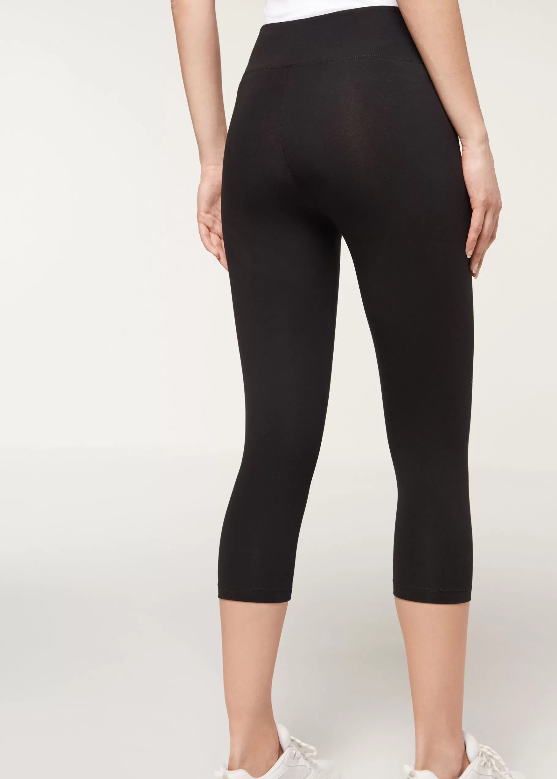 Clearance Supima Cotton Capri Leggings Women Leggings