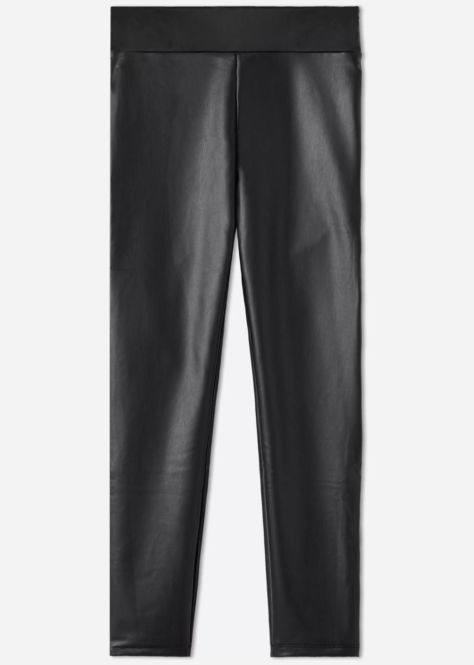 Discount Thermal Leather Effect Leggings Women Leggings
