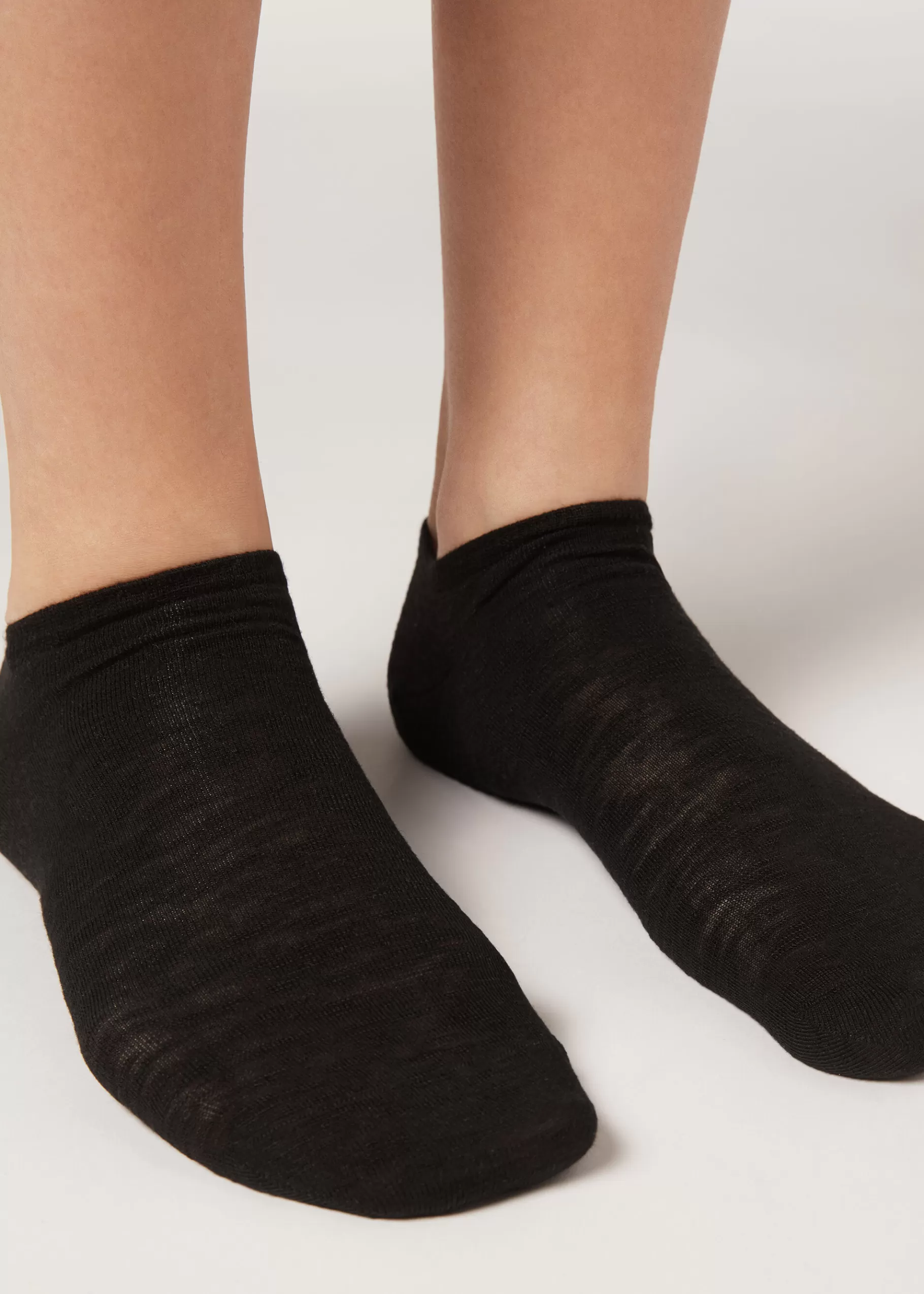Clearance Unisex Linen And Viscose No-Show Socks Women No-Show