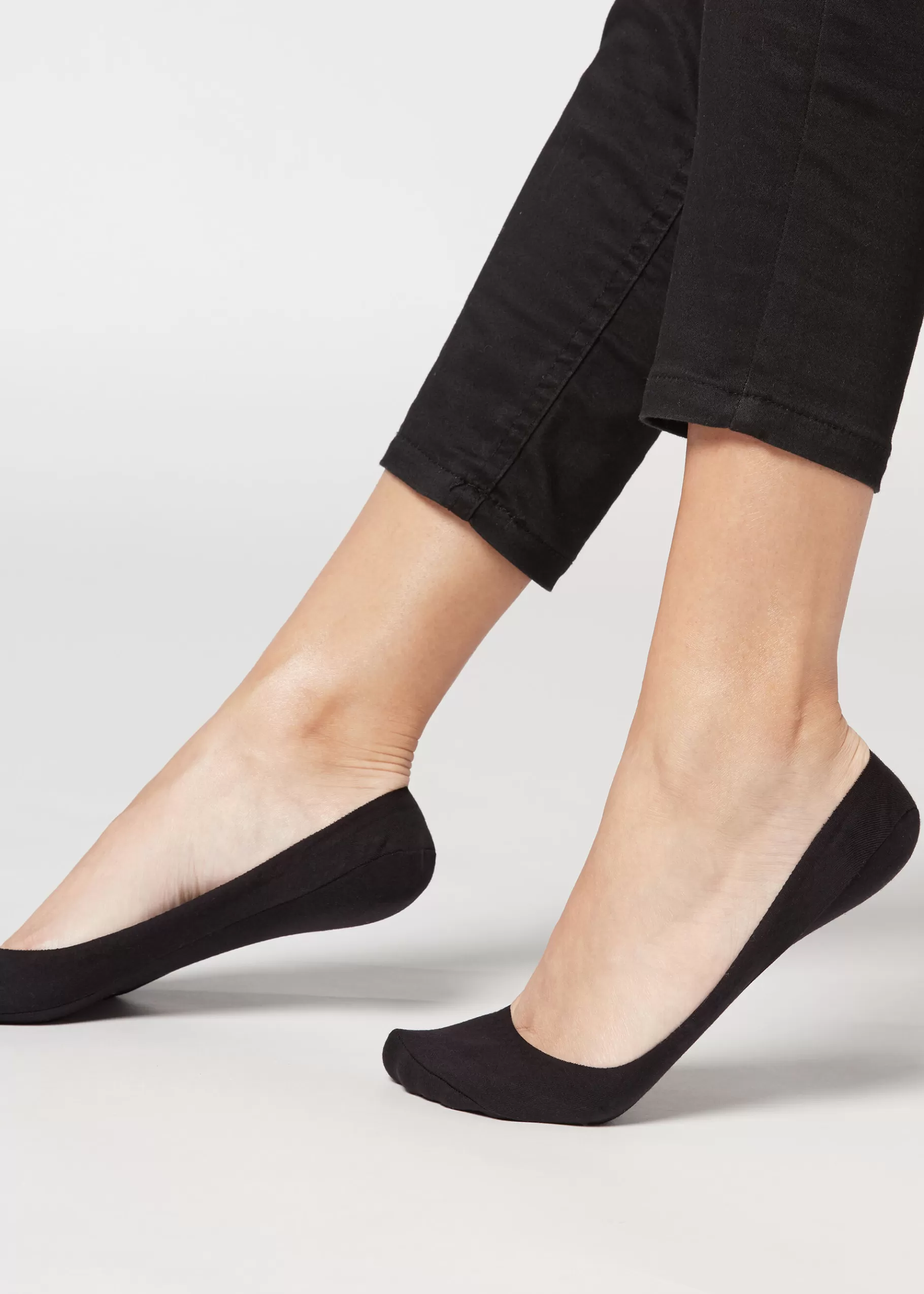 Sale Women's Cotton Invisible Socks With Silicone Edge Women Invisible